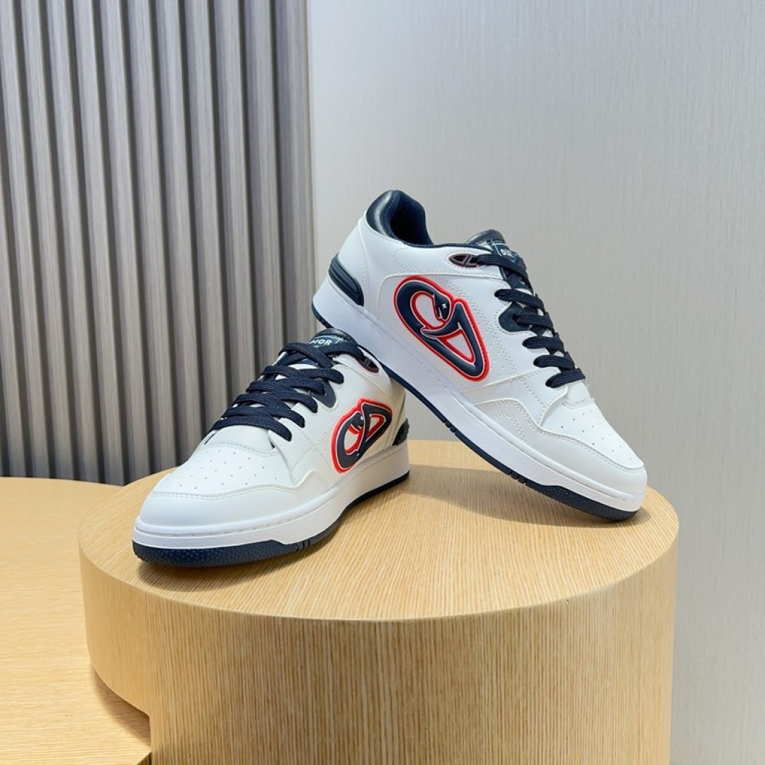 Dior CD Icon Leather Sneakers White, Stylish and Comfortable Daily Wear Shoes 6 cmp i1744371785546 6717 0 4