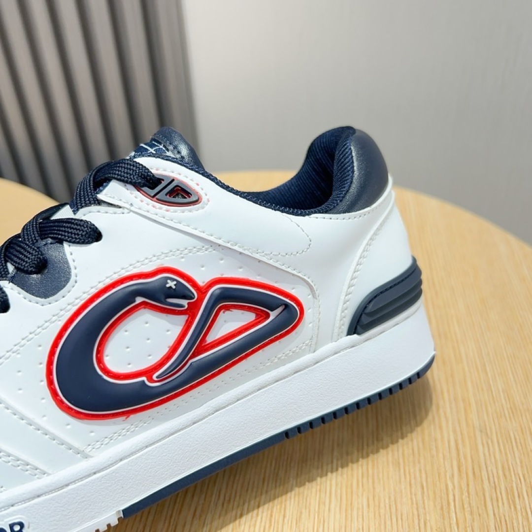 Dior CD Icon Leather Sneakers White, Stylish and Comfortable Daily Wear Shoes 7 cmp i1744371785937 4779 0 5