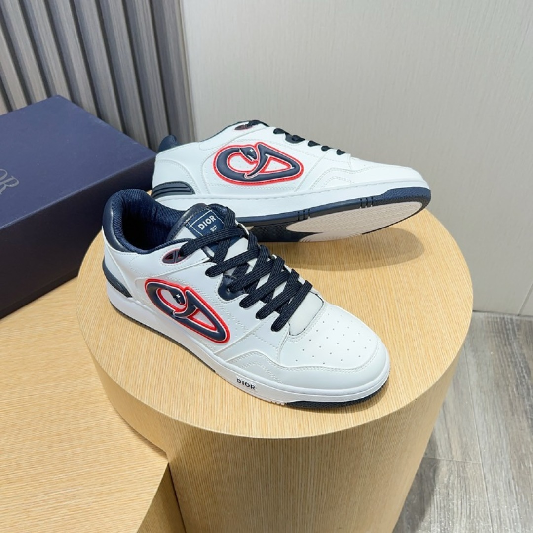 Dior CD Icon Leather Sneakers White, Stylish and Comfortable Daily Wear Shoes 4 cmp i1744371785938 4116 0 2