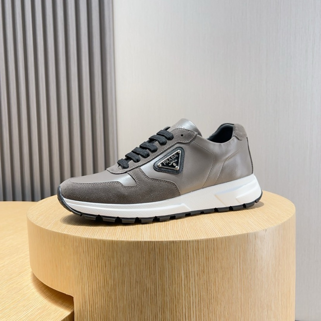 Prada Men's Leather and Suede Sneakers - Classic Style, Comfortable Fit 6 cmp i1744372031383 6802 0 4