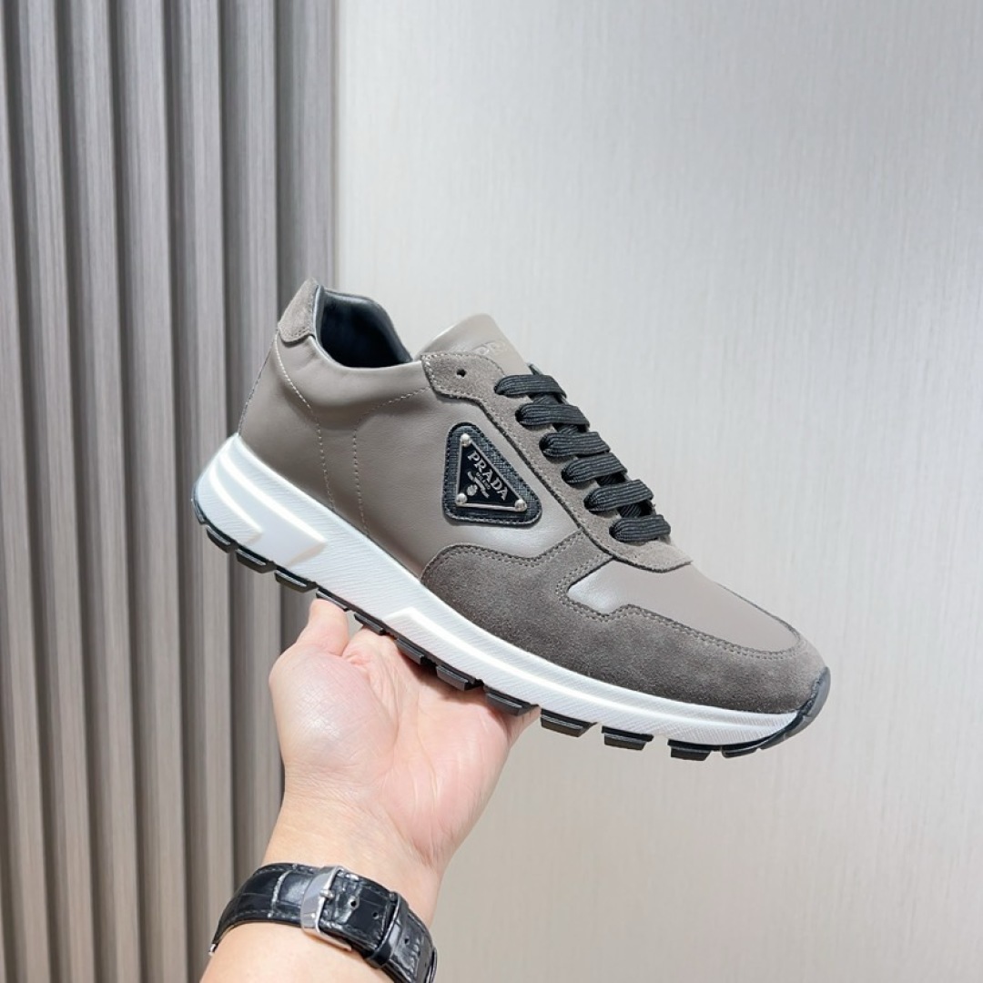 Prada Men's Leather and Suede Sneakers - Classic Style, Comfortable Fit 3 cmp i1744372031692 4444 0 1