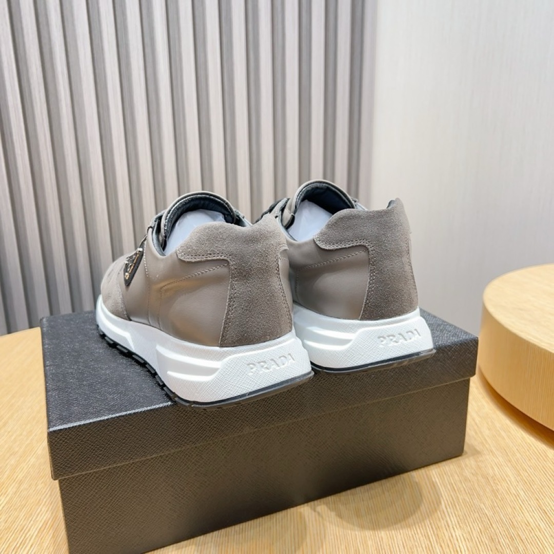 Prada Men's Leather and Suede Sneakers - Classic Style, Comfortable Fit 5 cmp i1744372031692 9698 0 3