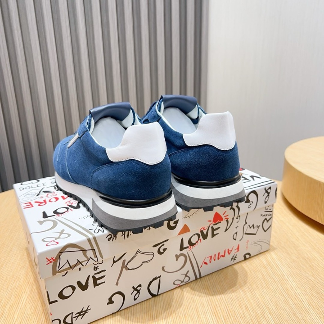 Dolce & Gabbana Men's Blue Suede Leather Sneakers - Casual & Stylish 5 cmp i1744372078359 5635 0 3