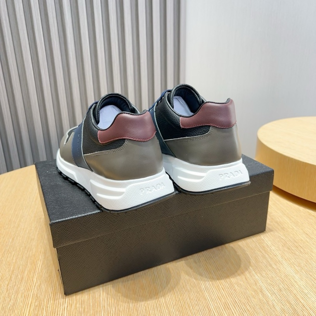 PRADA Men's Leather Sneakers - Comfortable, Stylish, and High-Quality Footwear 5 cmp i1744372155647 8030 0 3