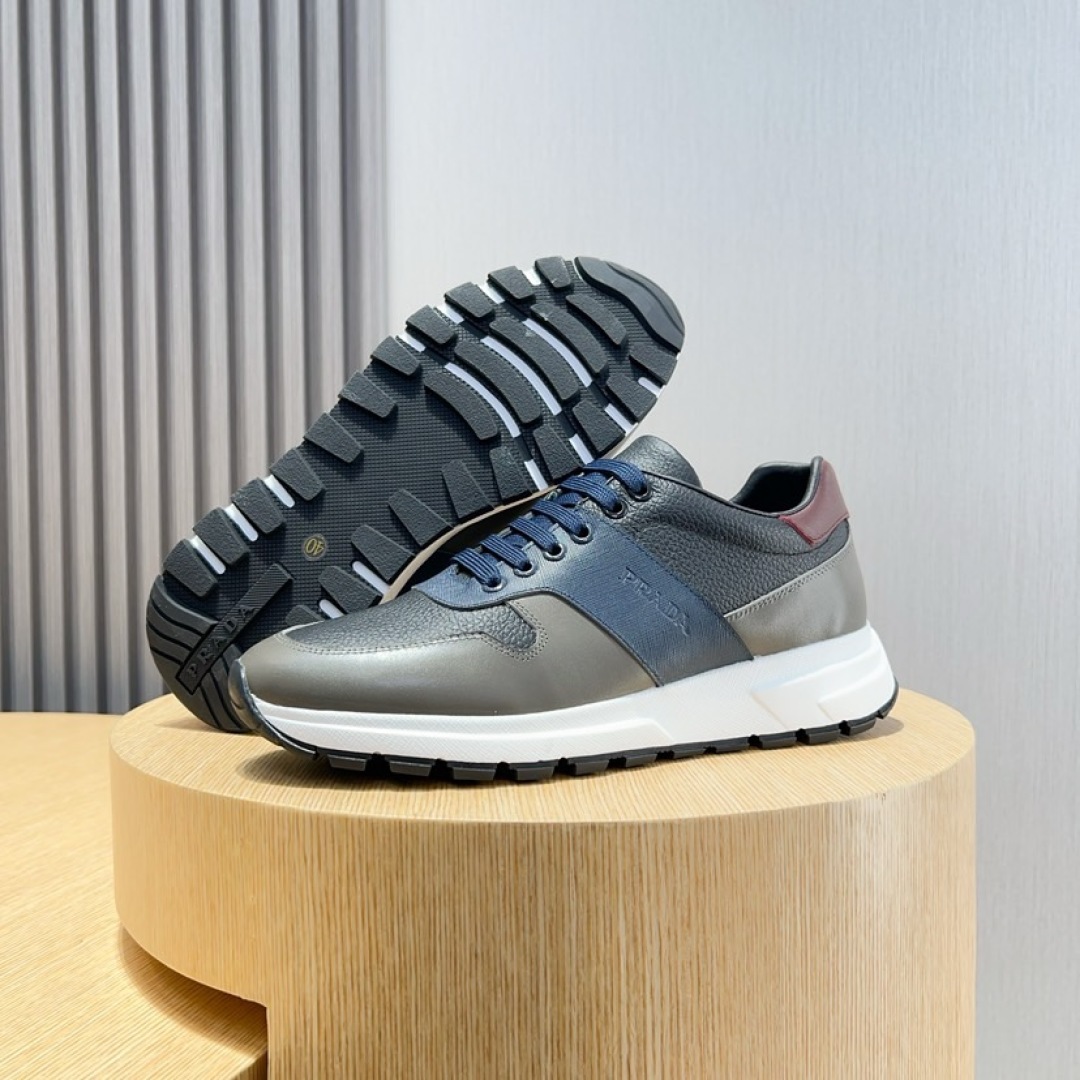 PRADA Men's Leather Sneakers - Comfortable, Stylish, and High-Quality Footwear 9 cmp i1744372156478 8034 0 7