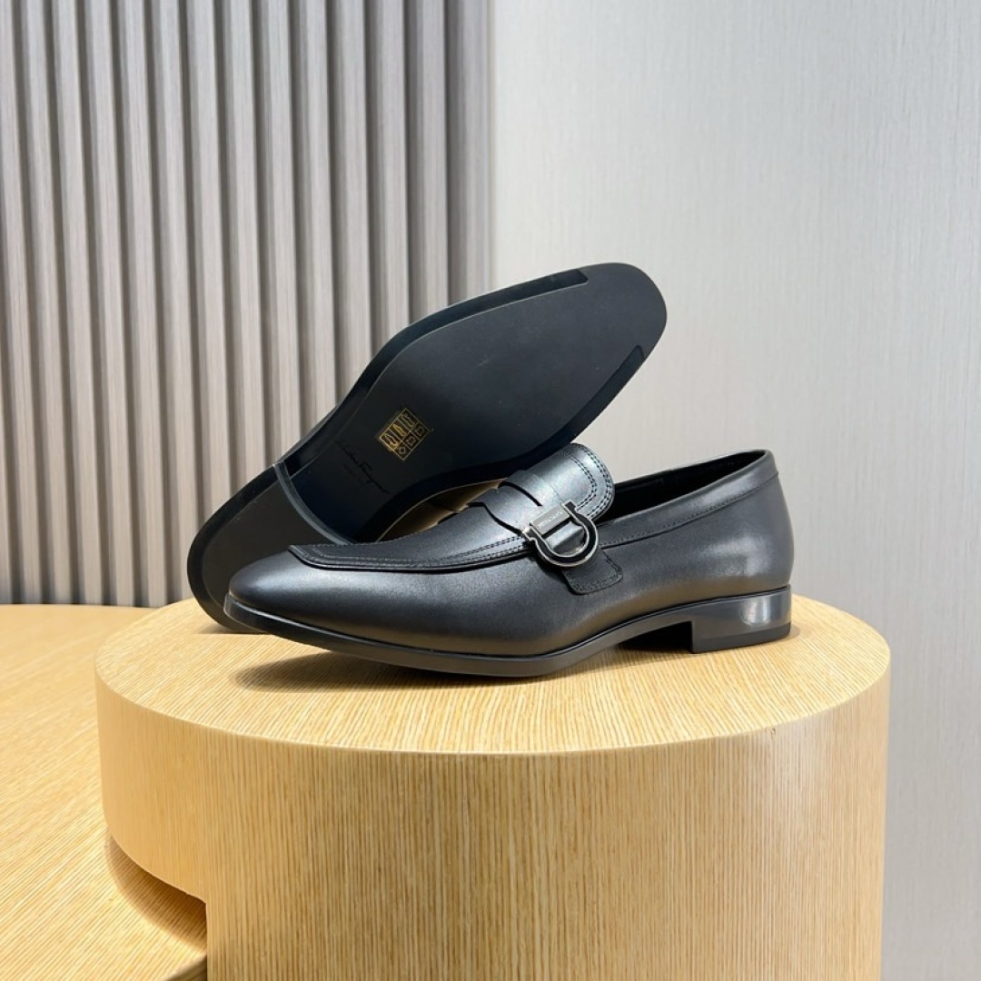Ferragamo Men's Leather Loafers: Classic Style, Premium Comfort, Sizes 38-44 10 cmp i1744654071186 1217 0 8
