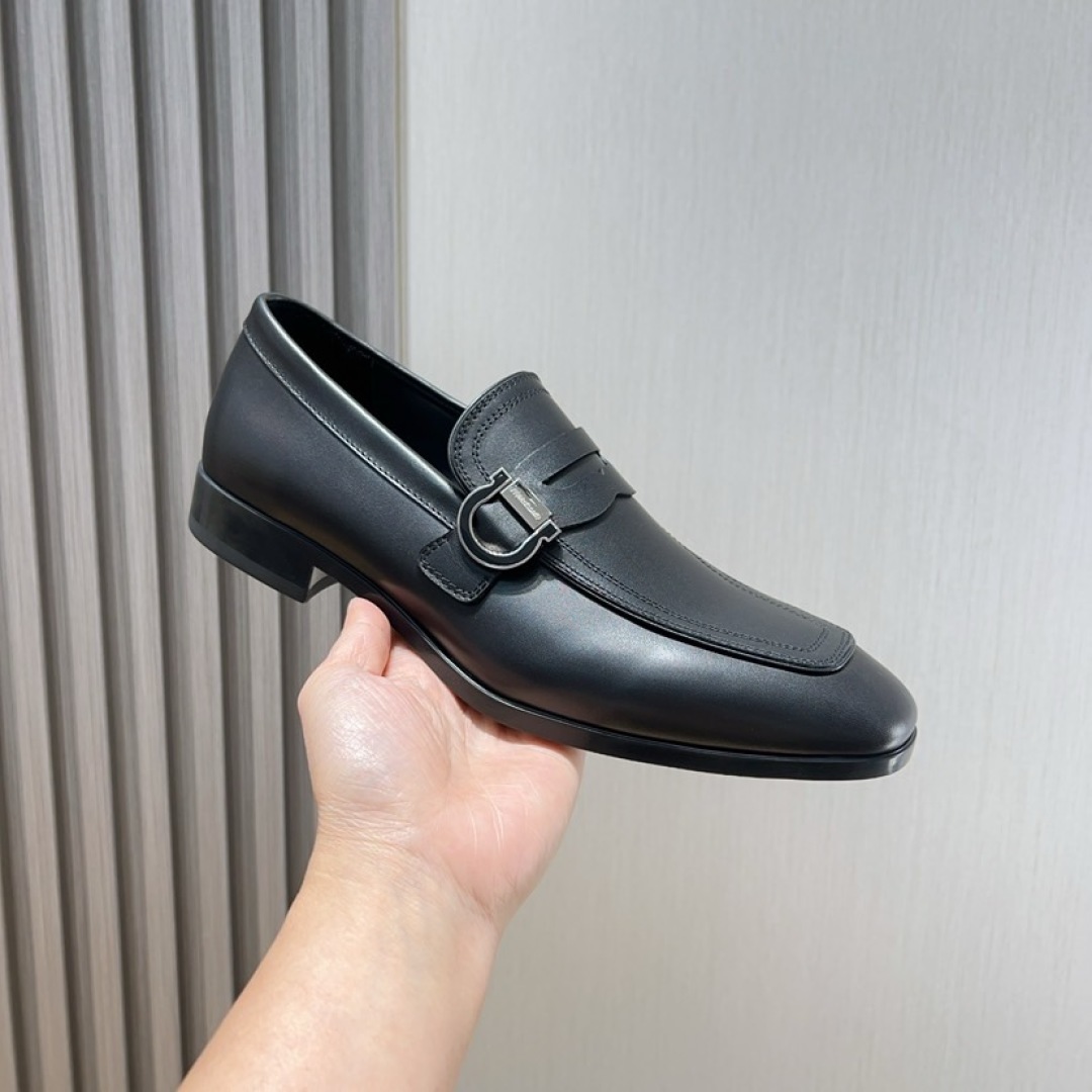 Ferragamo Men's Leather Loafers: Classic Style, Premium Comfort, Sizes 38-44 4 cmp i1744654071187 5030 0 2
