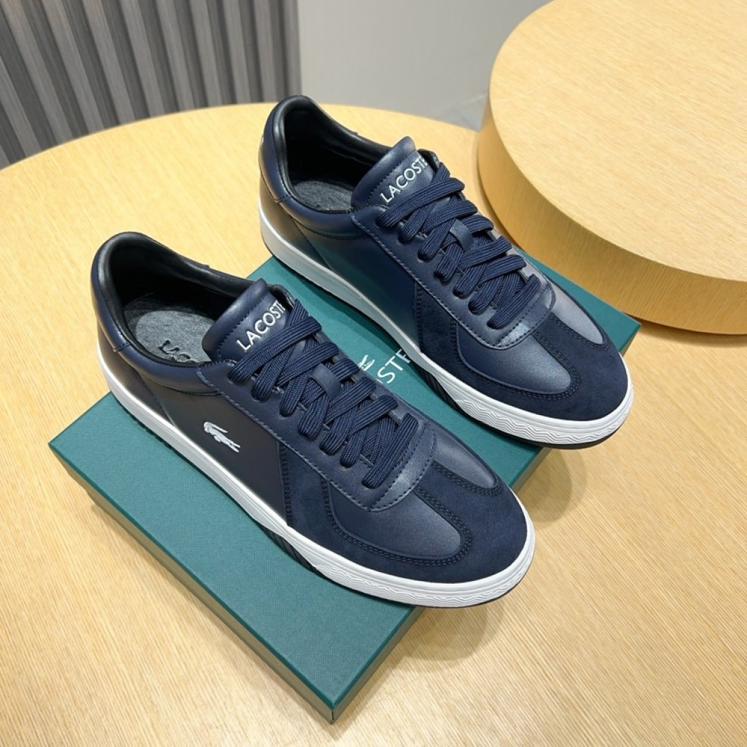 NO:886323,Actual price [LACOSTE crocodile] original classic casual shoes. This model is the official flagship model. It has high quality and is made by the famous original factory. The upper is made of original leather and comfortable sheepskin feet. The perfect last shape and generous and fashionable design have attracted many consumers. They are suitable for drivers to drive. What they want is the best quality in the market. The code number is 38--45. Sheepskin19860909实价【LACOSTE鳄鱼】原版经典款休闲鞋本款是官方主打经典款,质量,原厂名师制作,鞋面采用原版皮革制作,舒适羊皮垫脚.完美楦型,大方时尚的设计,吸引了众多消费者的追捧,适合司机驾车行驶,要的就是市场最品质,码数38--45,,sheepskin,Men's shoes