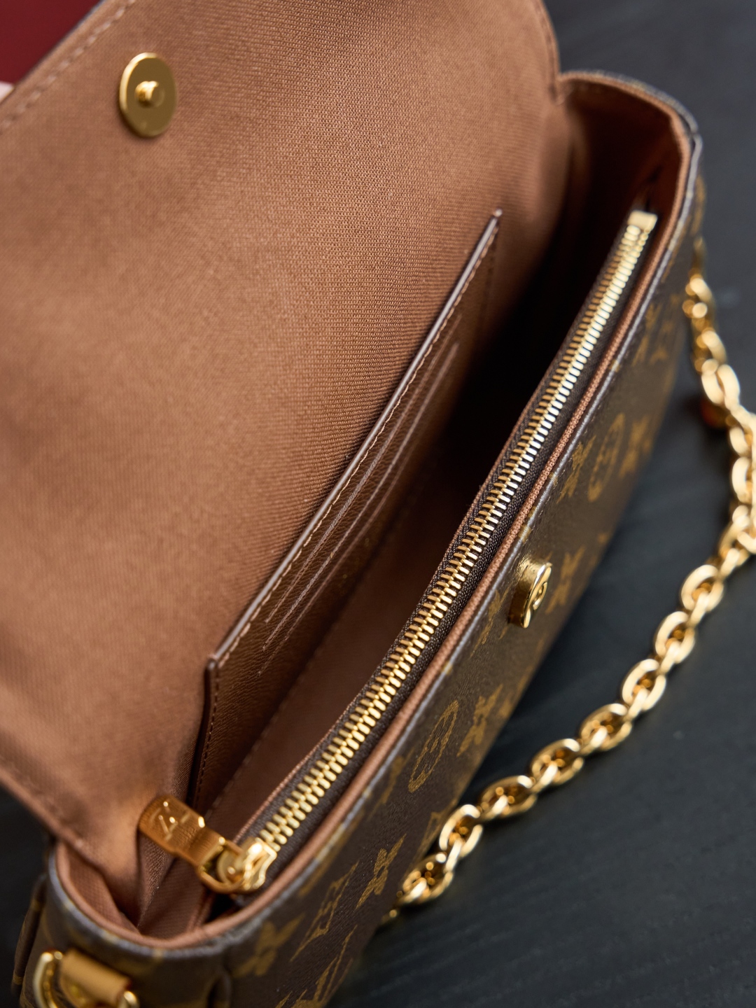 Louis Vuitton Wallet on Chain Ivy Bag Monogram Coated Canvas Shoulder Bag 9 cmp i1748615653259 3394 0 7