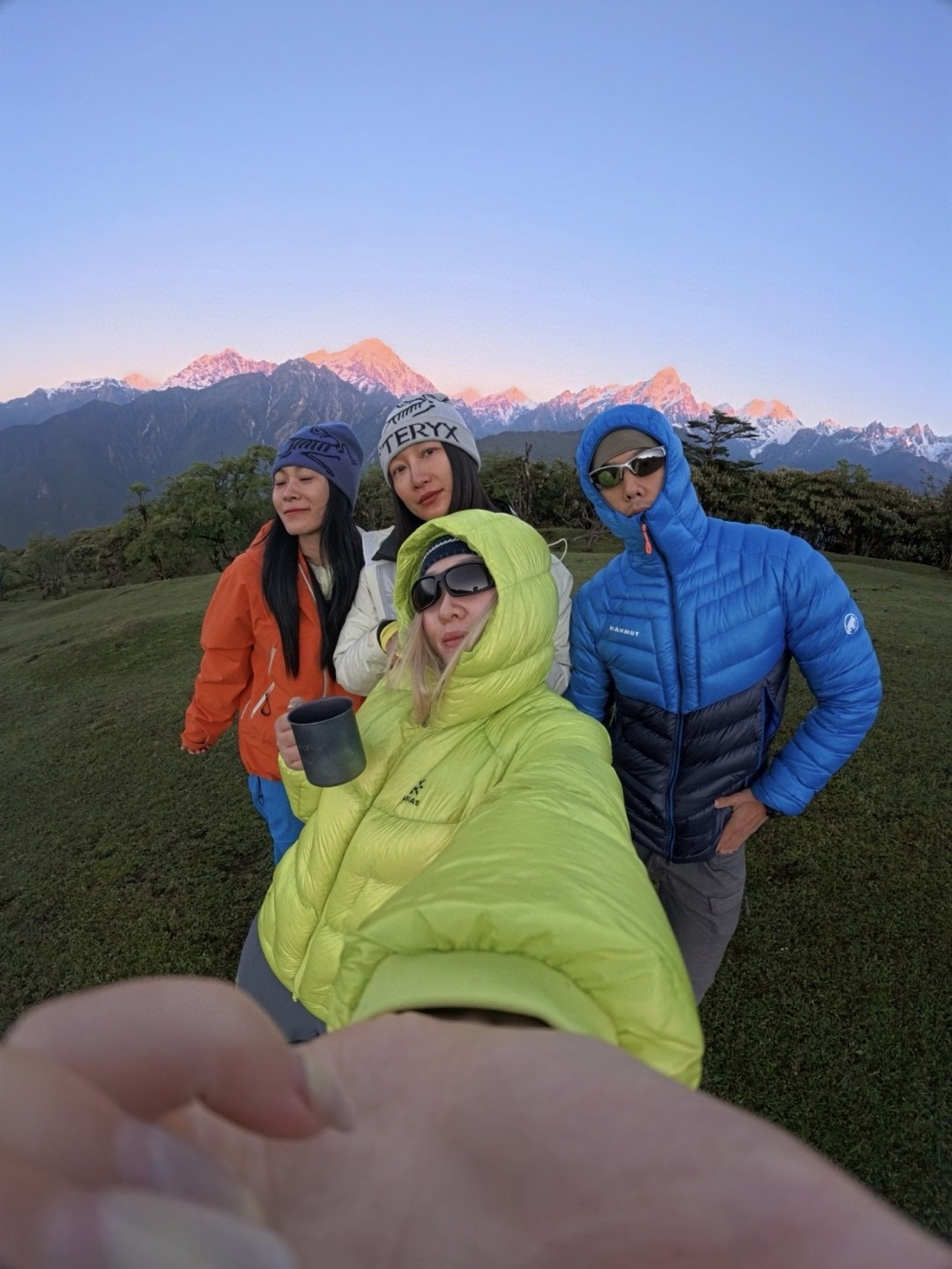 凯乐石 5000GT羽绒服松翠绿💙