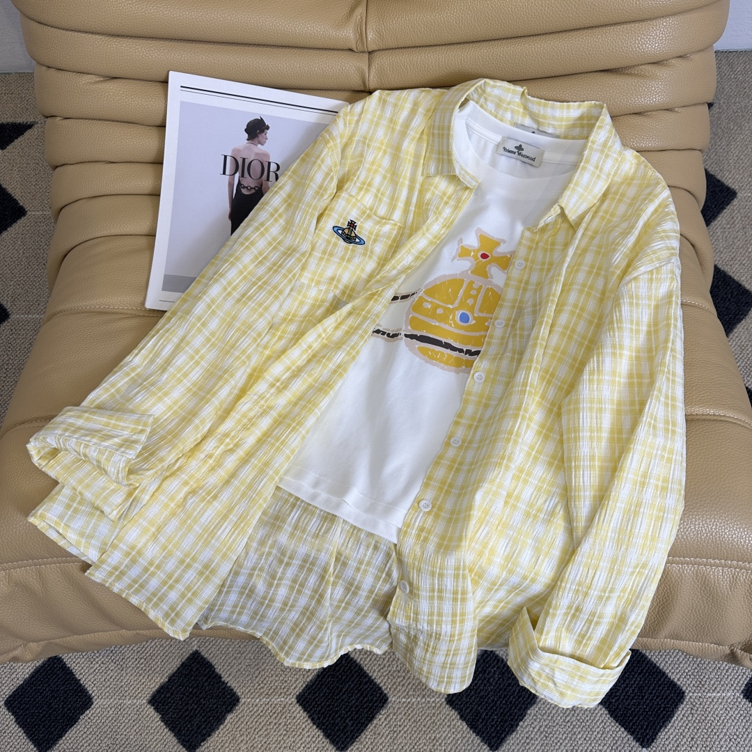 Gruesome Dress with 25ss and Yellow Shirt from Queen Saturn, Lazy and Stylish - 图片 2