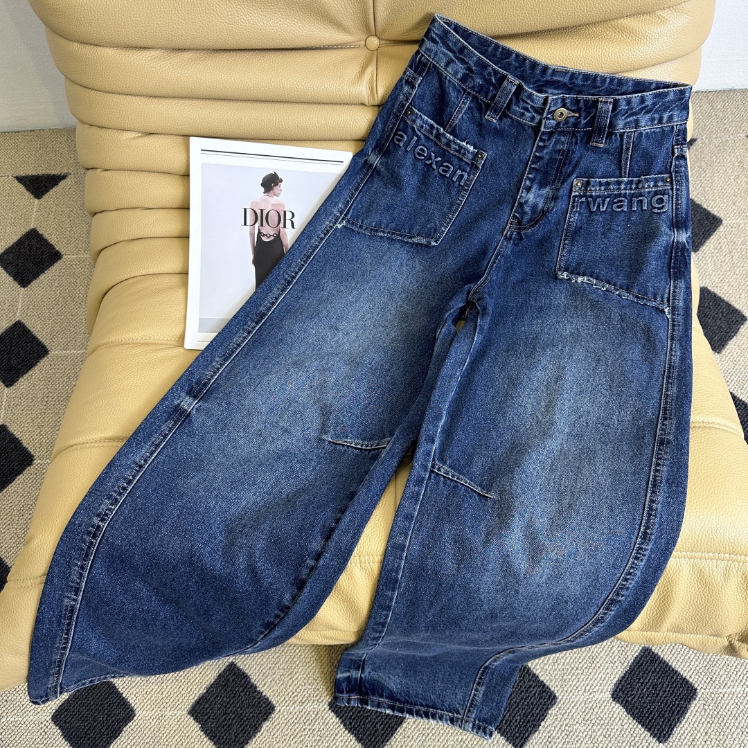 “P504 Original Scooter: Retro-Worker Jeans with Stylish Machete Style and Cowboy Vibe”