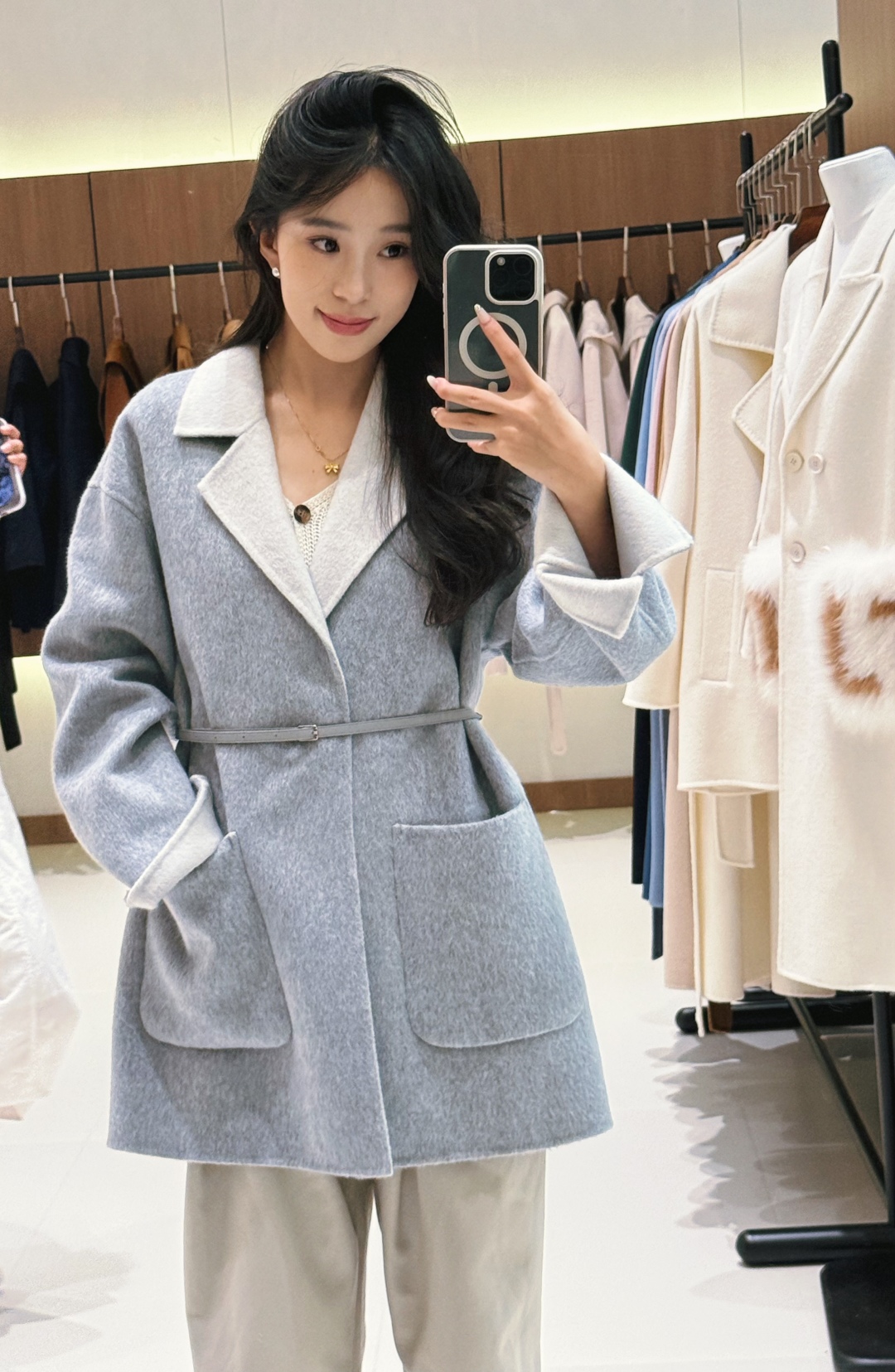Elegant MaxMara Inspired Wool Coat with Belt - Timeless Style & Comfort 3 cmp i1757159055211 3735 0 1