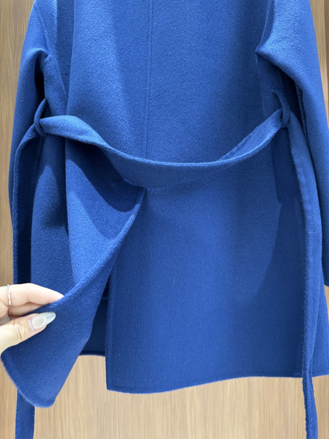 Hermes 25秋冬新款 极简双口袋羊绒大衣 yb定制100%羊绒 定制zg刻字logo辅料 高版本 