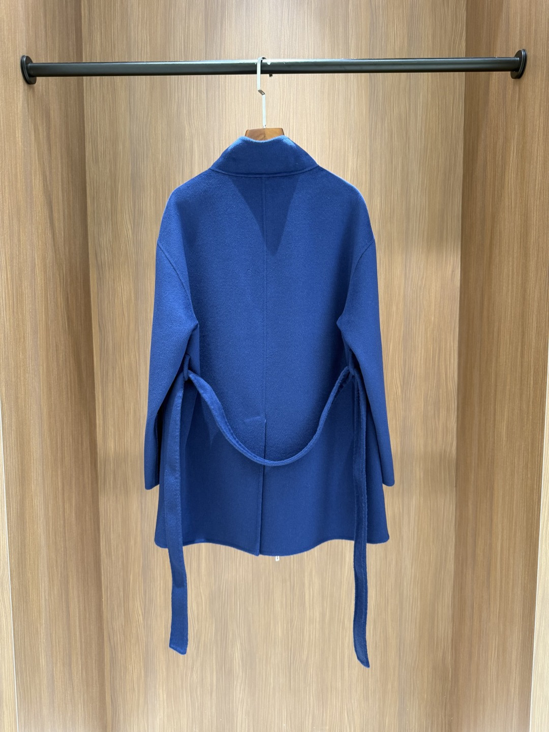 Hermes 25秋冬新款 极简双口袋羊绒大衣 yb定制100%羊绒 定制zg刻字logo辅料 高版本 