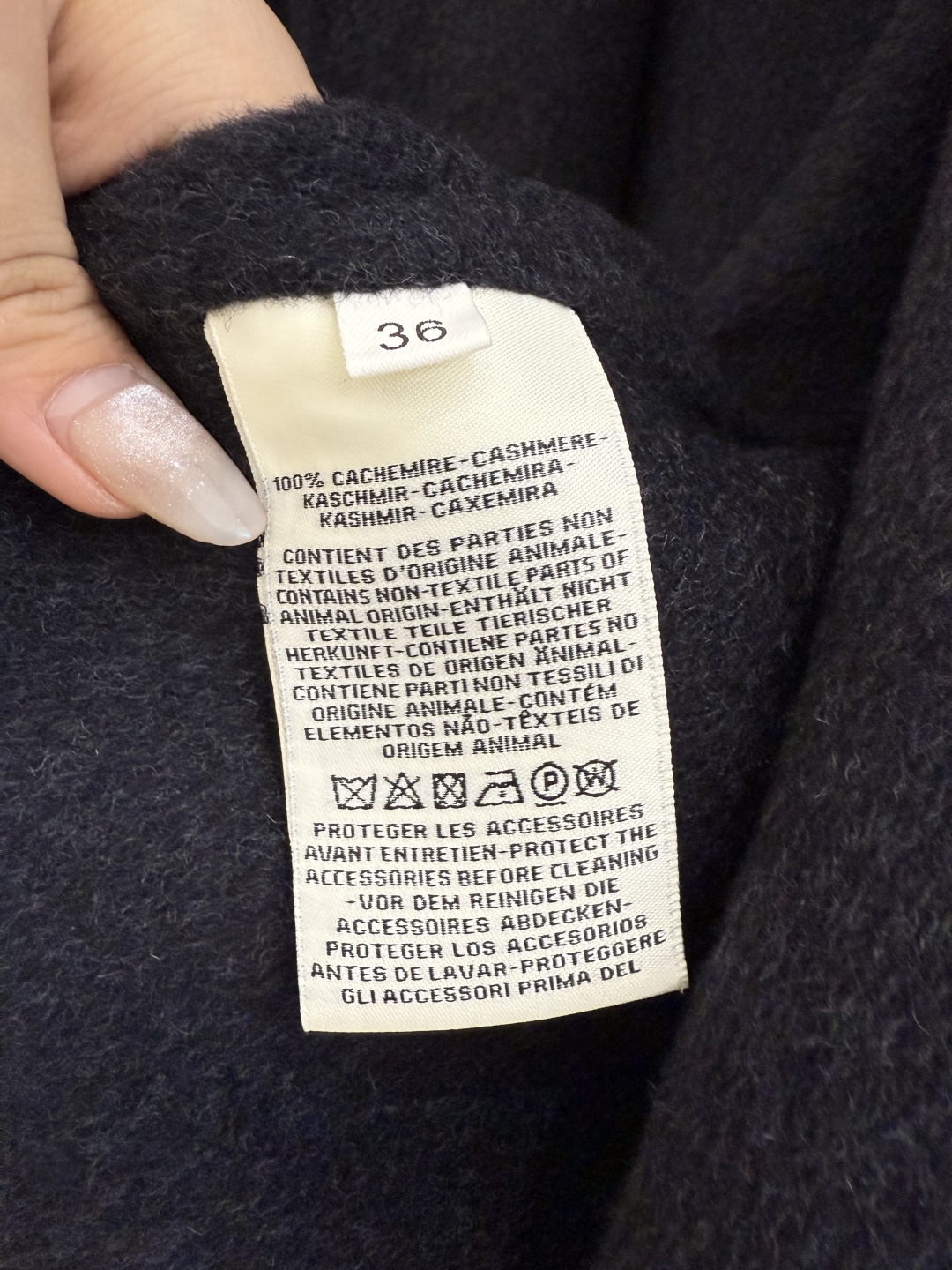 Elegant H Grey Wool-Cashmere Blend Coat with Belt, Size 36-40 10 cmp i1757922322263 6119 0 6