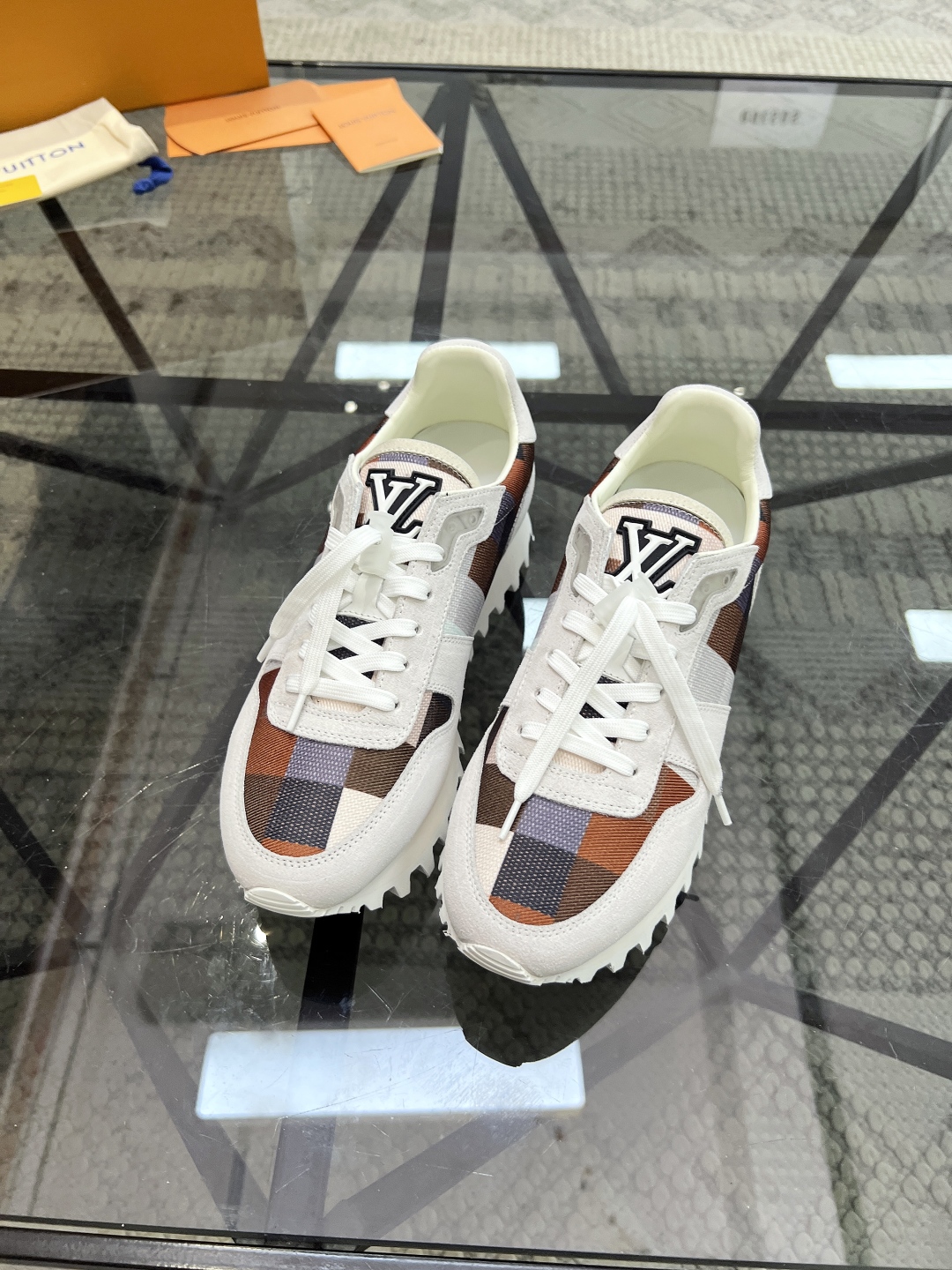 Louis Vuitton Men's Run Away Pulse Sneakers, Size 38-44, Calf Leather 4 cmp i1746691737336 797 0 2