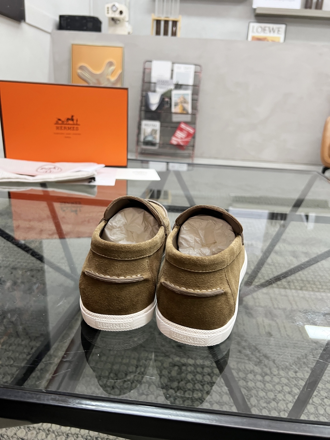  H 🔍顶级代购🇮🇹 爱 炸街男神套脚新品来袭超人气运动爆款专柜新款，原厂配置意大利进口牛皮面料，高品质
