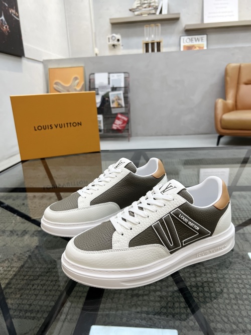 Louis Vuitton Men's Leather Sneakers - Stylish, Comfortable and High Quality 1 Louis Vuitton Men's Leather Sneakers - Stylish, Comfortable and High Quality