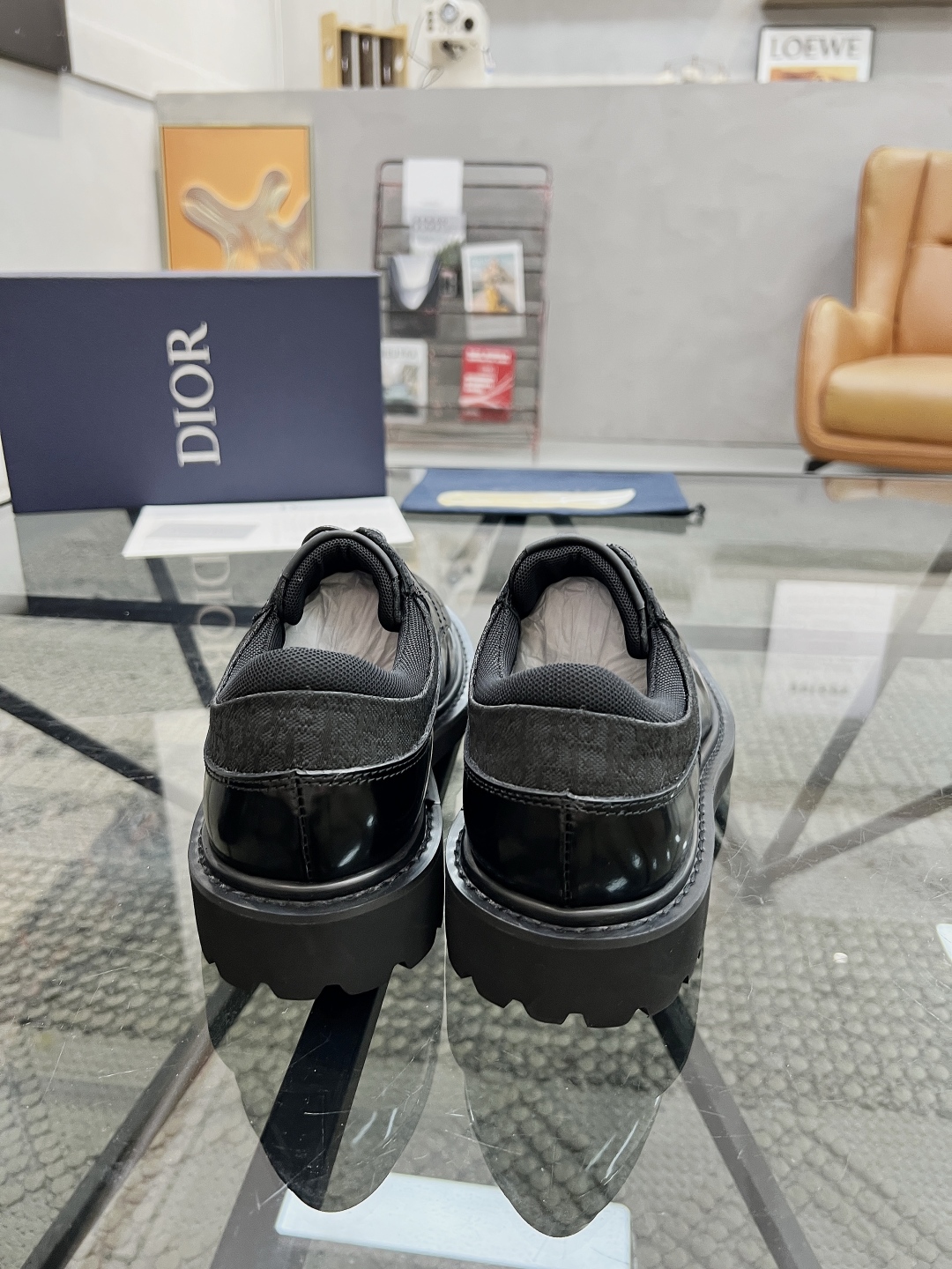  D 🔍顶级代购🇮🇹 迪 炸街男神休闲鞋专柜同步发售原厂配置，意大利进口开边珠牛皮面料，全进口网布牛皮里