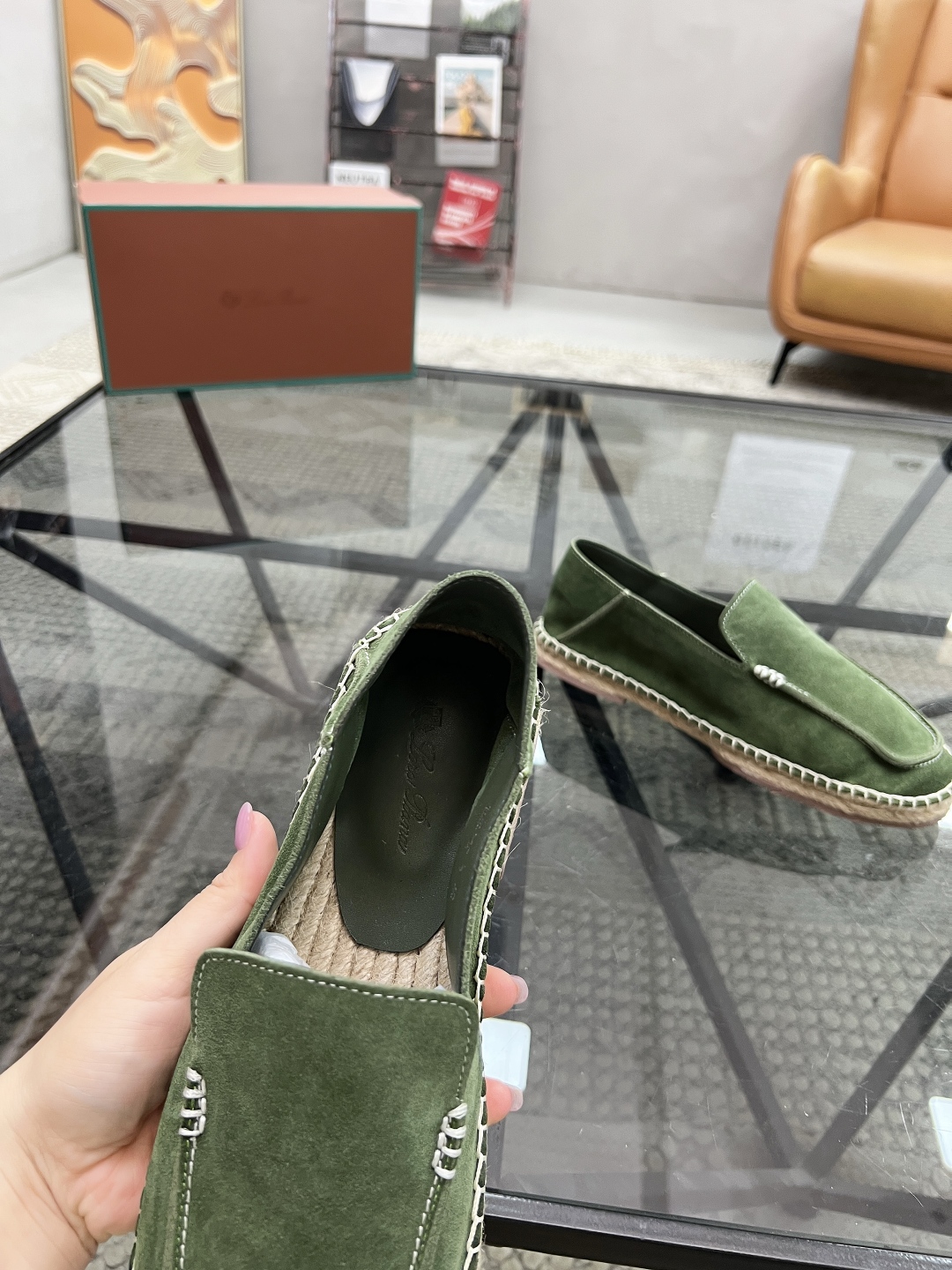  L 🔍顶级代购🇮🇹 LP  炸街男神渔夫鞋套脚新品，鞋面意大利进口牛皮面料，透气舒适水染牛皮里垫，做工