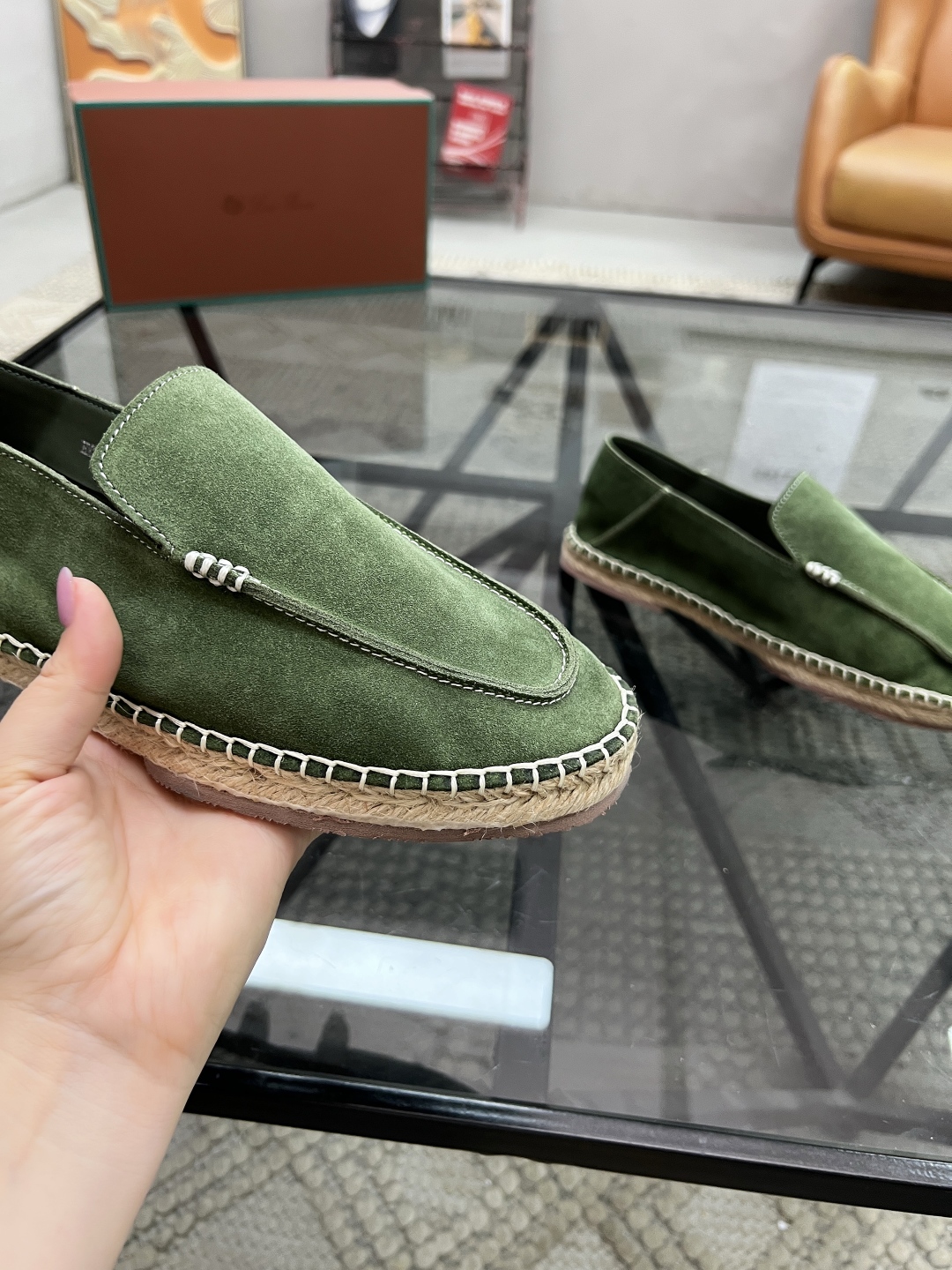  L 🔍顶级代购🇮🇹 LP  炸街男神渔夫鞋套脚新品，鞋面意大利进口牛皮面料，透气舒适水染牛皮里垫，做工