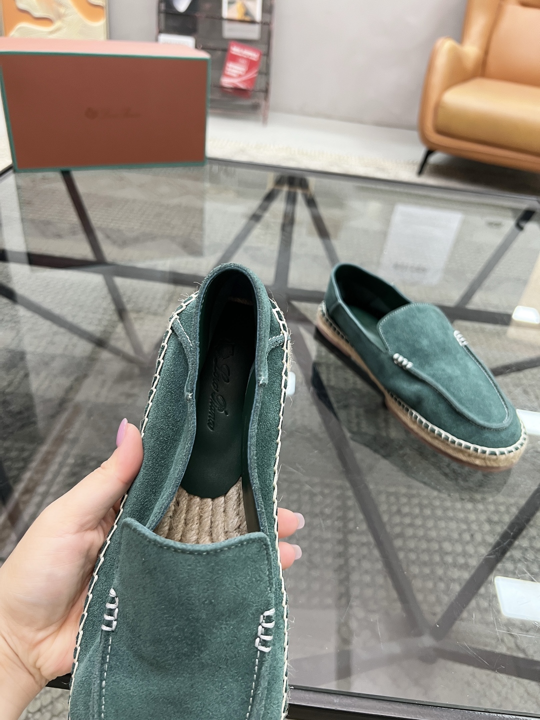  L 🔍顶级代购🇮🇹 LP  炸街男神渔夫鞋套脚新品，鞋面意大利进口牛皮面料，透气舒适水染牛皮里垫，做工