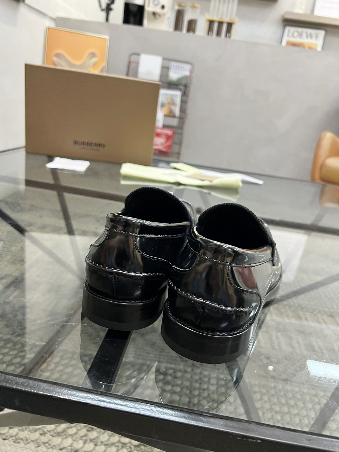  B 🔍顶级代购🇮🇹 巴 炸街男神休闲套脚真皮底皮鞋系列专柜同步发售原厂配置，意大利进口原版牛皮面料，透