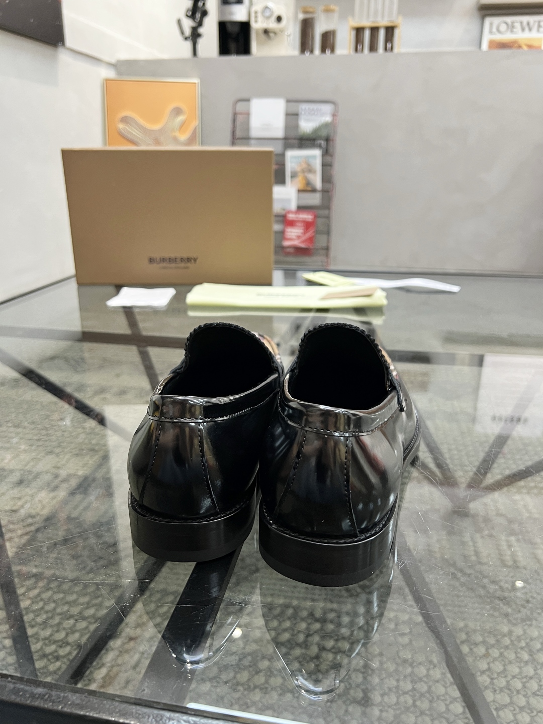 B 🔍顶级代购🇮🇹 巴 炸街男神休闲套脚真皮底皮鞋系列专柜同步发售原厂配置，意大利进口原版牛皮面料，透