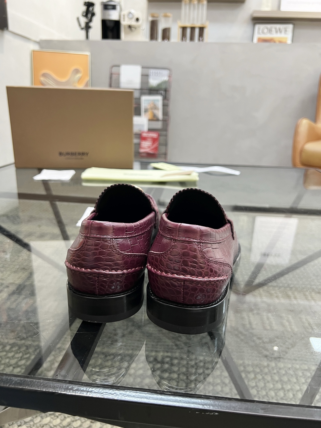  B 🔍顶级代购🇮🇹 巴 炸街男神休闲套脚真皮底皮鞋系列专柜同步发售原厂配置，意大利进口原版牛皮面料，透