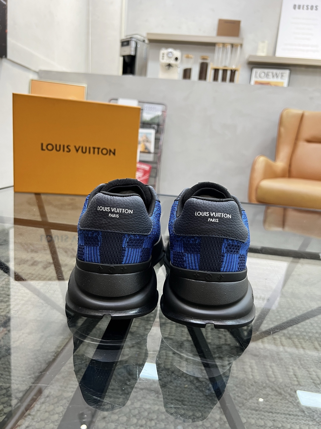  L 🔍顶级代购🇮🇹 路 炸街男神新品专柜同步原厂配置，意大利进口定制飞织面料，高品质拼接工艺全鞋配件私