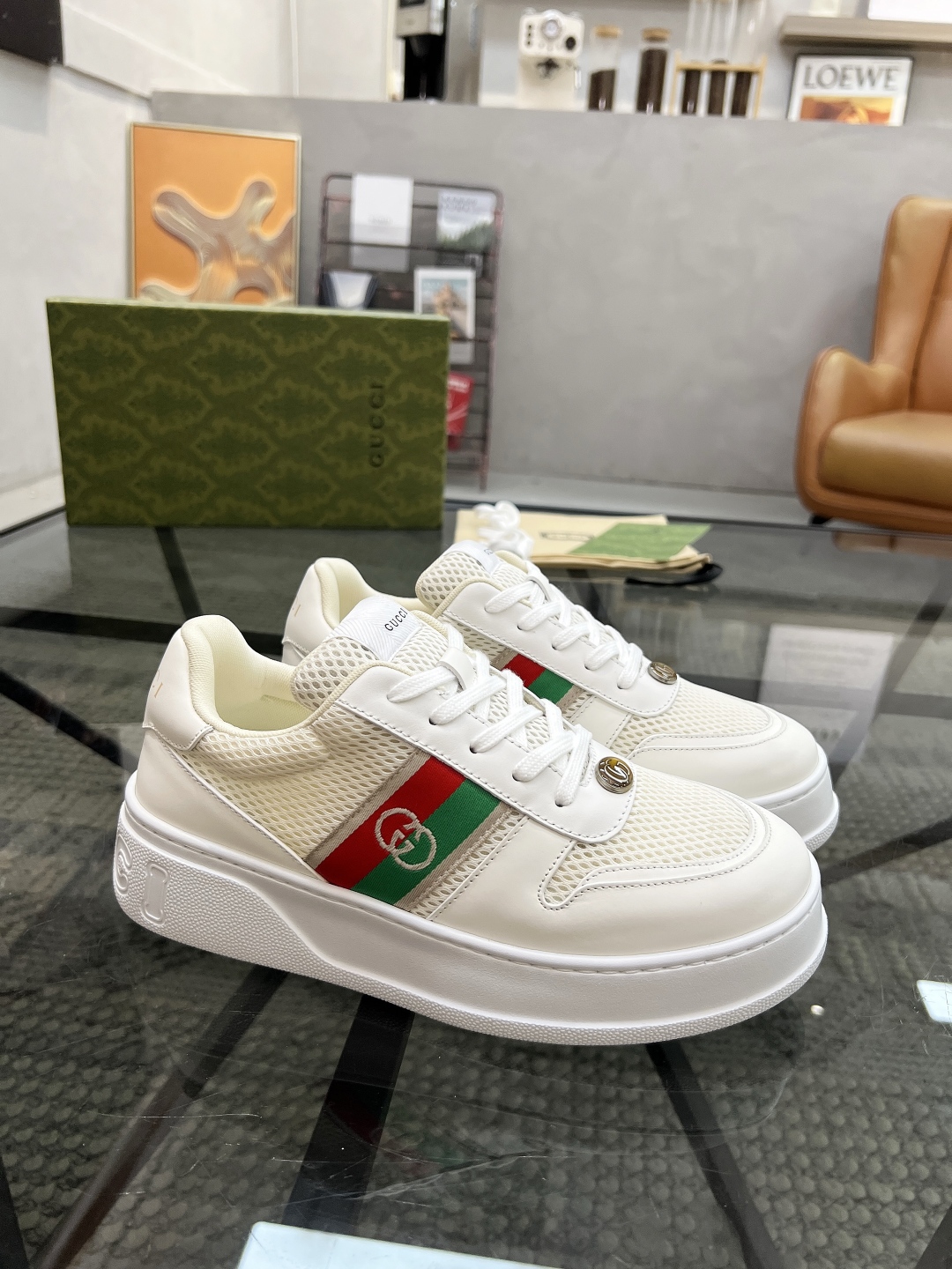 G 🔍顶级代购🇮🇹 古 炸街男神新品来袭，超人气爆款专柜新款，原厂配置意大利进口牛皮搭配G布面料，高品