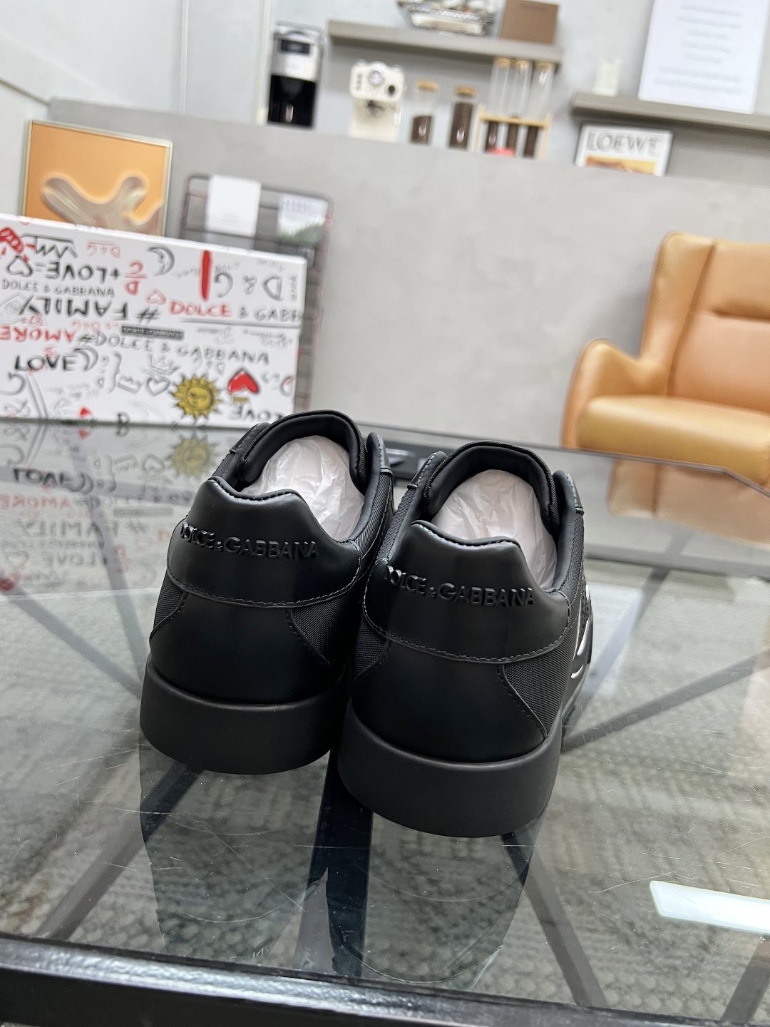  D 🔍顶级代购🇮🇹 杜 炸街男神休闲运动板鞋爆款专柜新品同步，鞋面意大利进口牛皮搭配布面料，高品质复杂