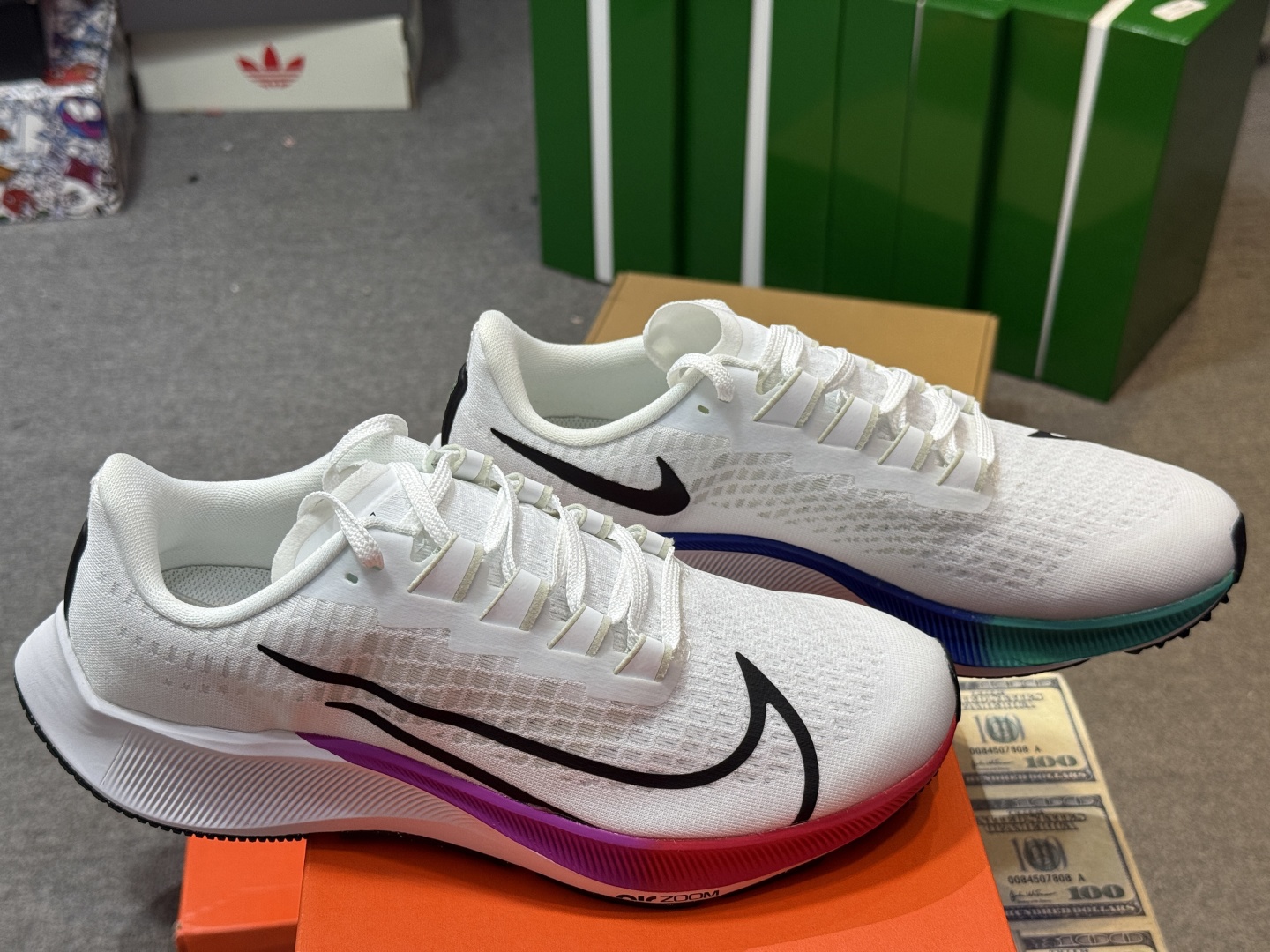 Nike Pegasus 37 Running Shoes - Marathon Ready, Black & White, Unisex Design 9 cmp i1749392208435 4206 0 8