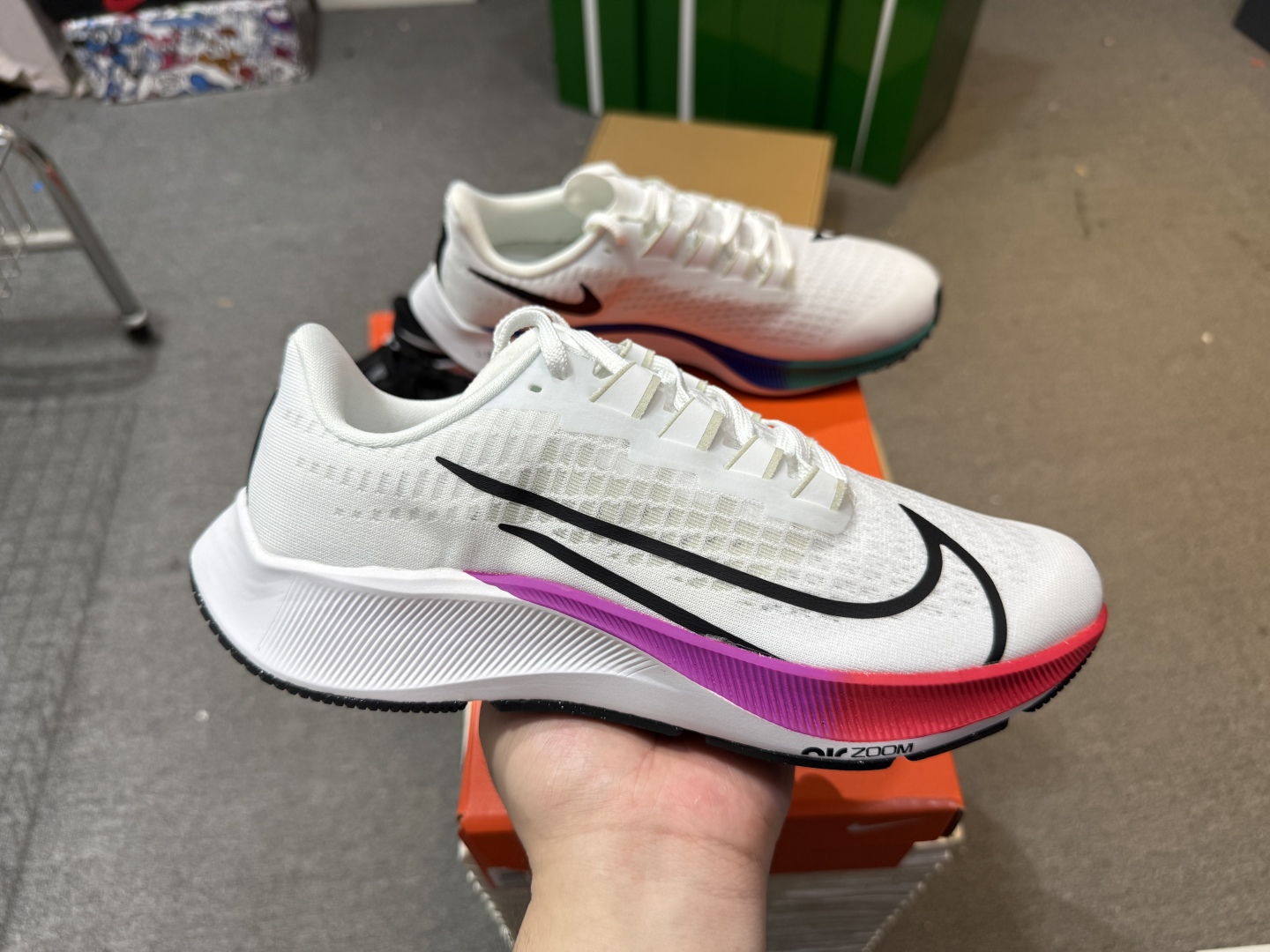 Nike Pegasus 37 Running Shoes - Marathon Ready, Black & White, Unisex Design 1 cmp i1749392257433 2322 0 0