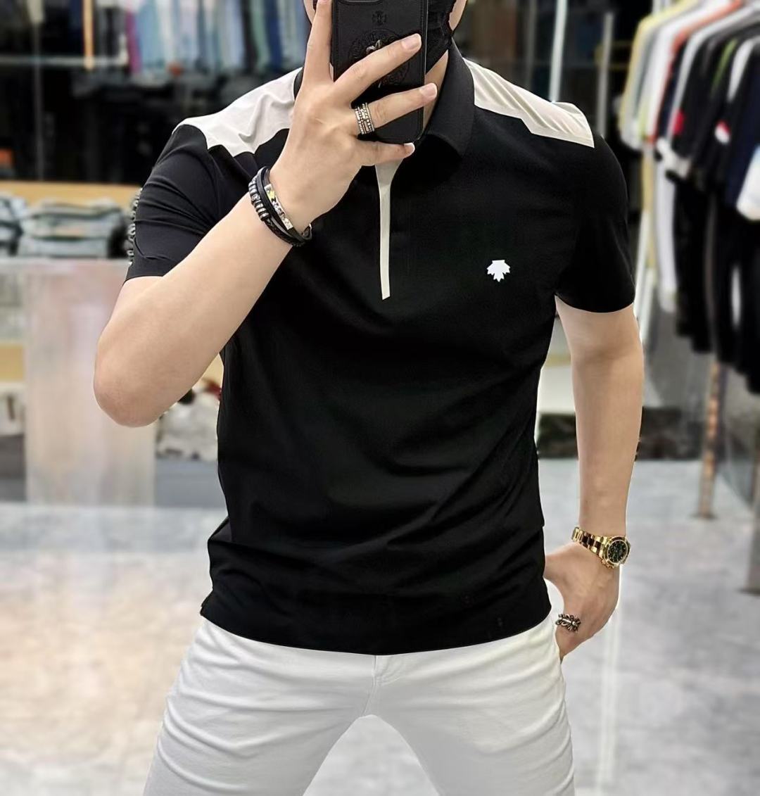 NO:438198,DiSant - 2025ss Snake Spring and Summer New Polo Collar Short Sleeve Series. Selected high-quality quick-drying cotton fabrics, fashionable brand elements logo design, excellent upper body style, delicate, comfortable and breathable fabric, super beautiful and stylish men's must-have style!  Size M-3XL (model 178/145 catties upper body L size), T-shirt, alexander wang19860909迪桑特- 2025ss蛇年春夏新款polo领短袖系列.精选优质速干棉面料,时尚大牌元素logo设计,上身版型超赞,面料细腻舒适透气,随意搭配都超级好看时尚型男必备款哦！尺码M-3XL (模特178/145斤上身L码),,T-shirt,alexander wang,Men's clothing