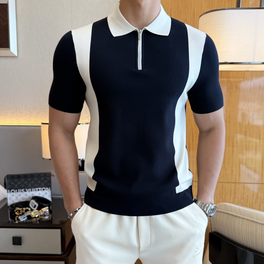 NO:522001,Guqi - 2025ss autumn and winter half-sleeved knitted sweater series!  Casual business wear, essential for inner wear, selected top-grade - worsted mulberry silk blended fabric, delicate feel, close-fitting and comfortable without tying, good upper body style, warm wear, the counter logo design is very unique, male gods, don’t miss it!  Size M-3XL, alexander wang19860909古奇 -2025ss秋冬半袖针织毛衫系列！休闲商务外穿 内搭必备款,精选上等-精纺桑蚕丝混纺面料,面料手感细腻,贴身舒适不扎肉,上身版型好 穿着保暖,专柜标志设计非常独特,男神们别错过！ 尺码 M-3XL,,alexander wang,Men's clothing