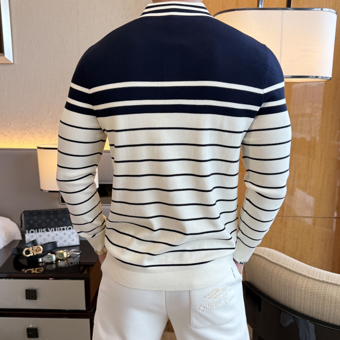 Gucci Striped Wool Blend Polo Shirt - Fall/Winter 2025 Collection 10 cmp i1756658670864 9521 0 8