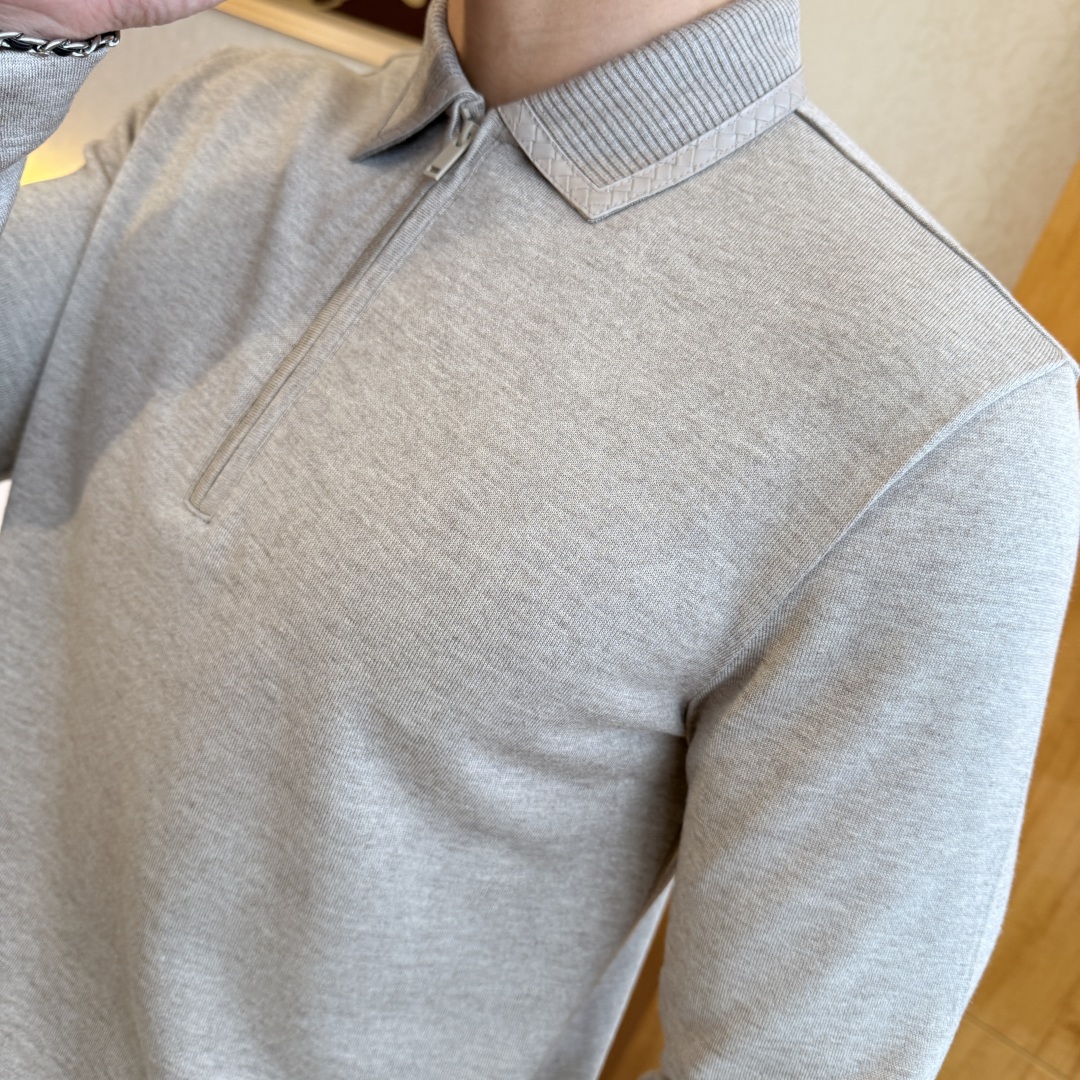 Men's Long Sleeve Wool Blend Polo Shirt - Casual Fashion Top 8 cmp i1756658808439 1885 0 6