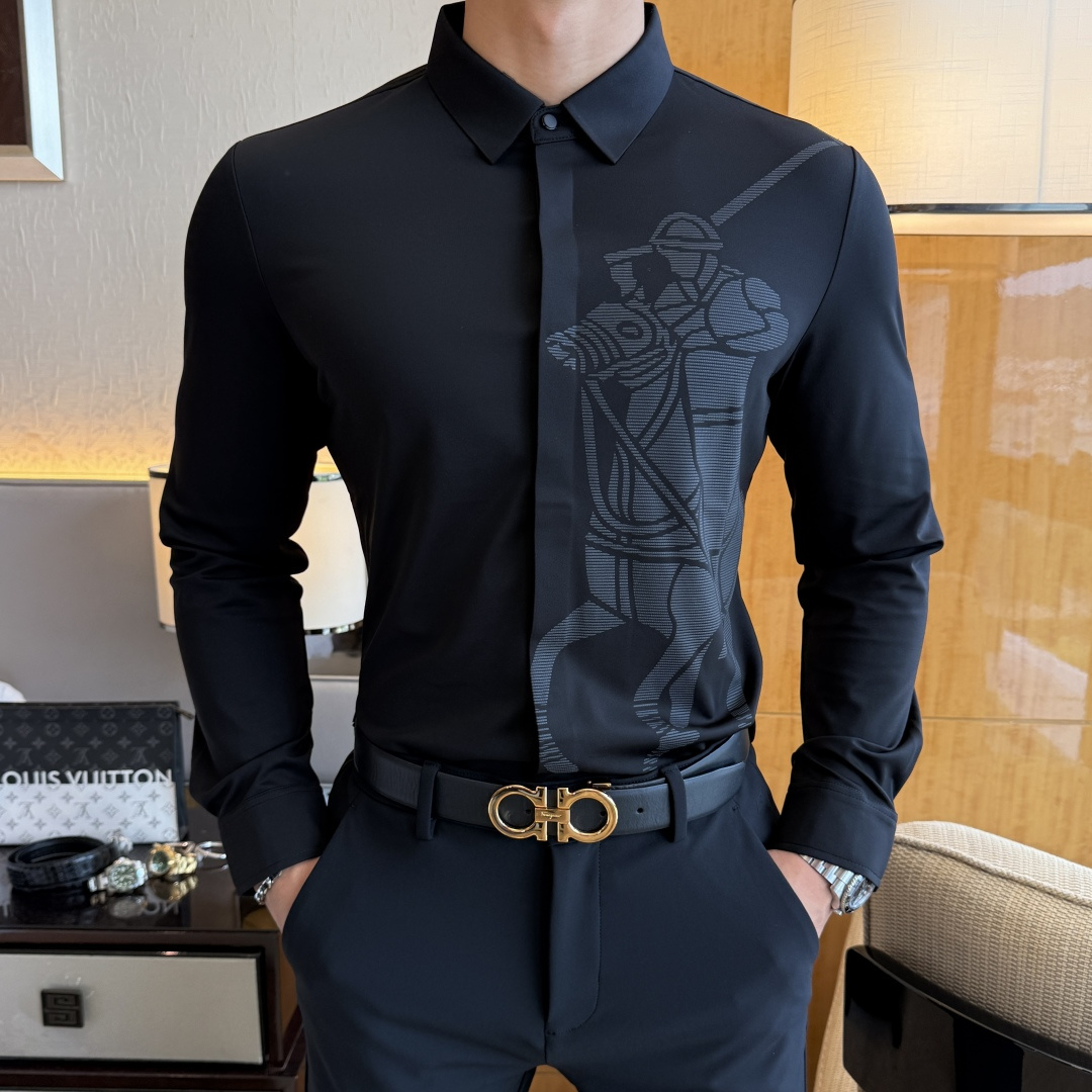 NO:531698,Paul - ss fashion high-quality long-sleeved shirts in autumn and winter, trading company channel goods, perfect quality, belonging to the cabinet level, predictable hot product, high-end customized imported high-end cotton blend fabric, master-level tailoring, invincible texture, excellent skin-friendly, very outstanding aesthetic design, exquisite craftsmanship, smooth lines, perfect matching!  Easy to upgrade the sense of fashion, with high recognition, excellent upper body effect, extremely exquisite workmanship, neat and meticulous routes, and can be matched for business or daily leisure!  Counter size M-3XL,shirts,alexander wang19860909保罗 - ss秋冬时尚大爆款精品长袖衬衫,贸易公司渠道货,品相完美如斯,属于入柜级别,可预见性的爆款,高级定制进口高级棉混纺面料,大师级剪裁,质感无敌,亲肤性极佳,非常出彩的美学设计,工艺精湛,线条流畅,完美搭配！轻松将时髦感进阶,有着高强辨识度,上身效果超赞,做工极为考究严谨,走线工整细致,商务抑或日常休闲均可搭配！专柜尺码 M-3XL,,shirts,alexander wang,Men's clothing