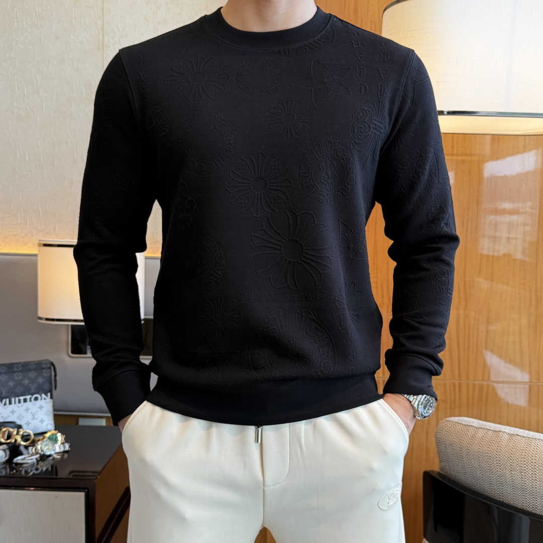 NO:573640,Croxin - 2025ss hot new style in autumn, the highest version of fashionable pullover sweatshirt and T-shirt, a classic that must be released every year. Favored and respected by major stars, it selects high-end European cotton blended fabrics, made with heavy craftsmanship, original hardware accessories logo design, soft and smooth, and dense texture!  Stylish upper body!  One of the impeccable must-have styles for autumn!  M-3XL,,chrome hearts,hoodie,sweatshirts,tees,t-shirt,alexander wang19860909克罗芯- 2025ss秋季大爆新款,最高版本时尚套头卫衣T恤、每年必出的经典之作.受各大明星的青睐推崇,精选高端欧棉混纺面料,重工艺制作,原版五金辅料logo设计,柔软顺滑,质地密实！上身时尚有型！秋季无可挑剔必选款式之一！M-3XL,,chrome hearts,hoodie,sweatshirts,tees，t-shirt,alexander wang,Men's clothing