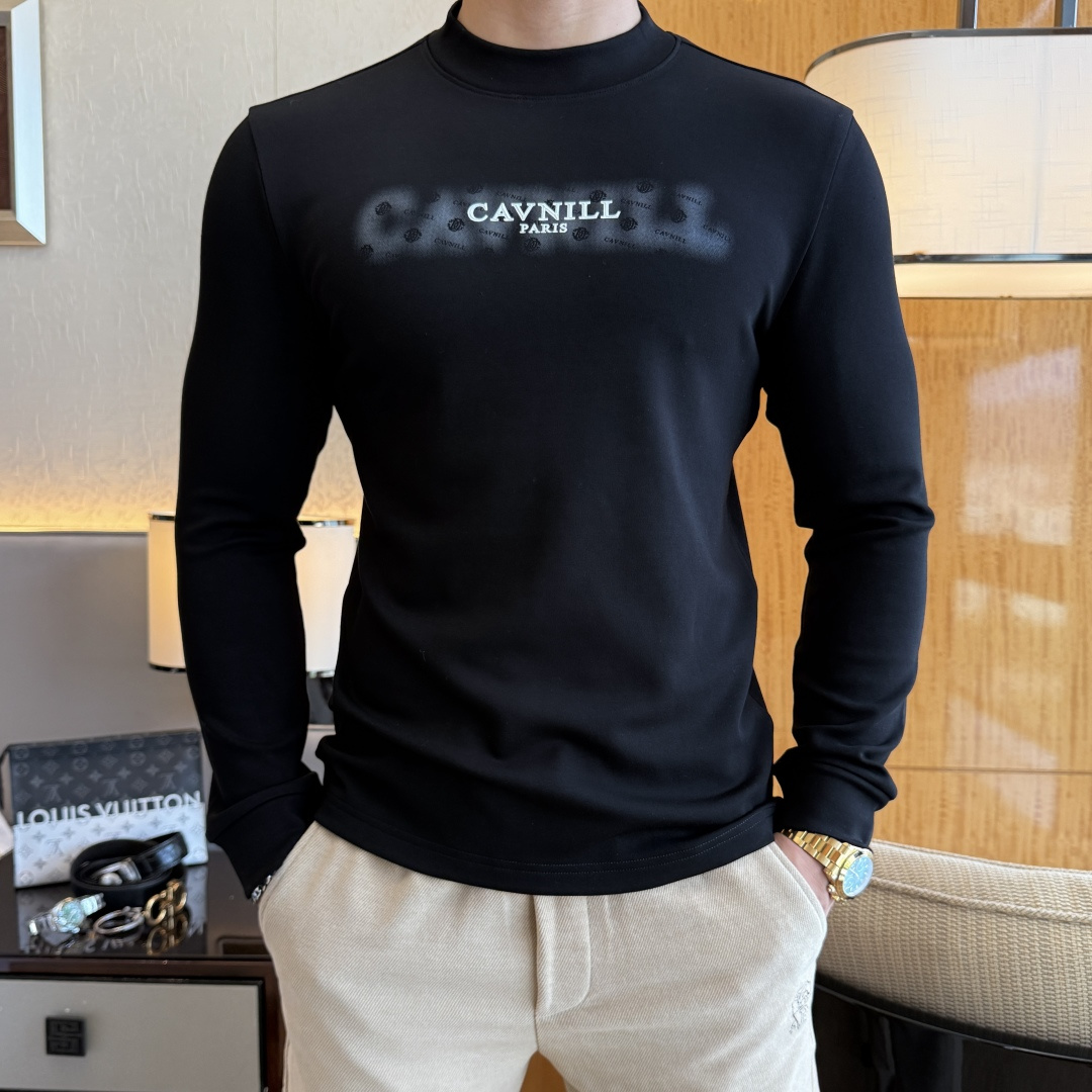 NO:649871,Cavalli - 2025ss autumn hot-selling thin velvet long-sleeved T-shirt, made of customized high-grade cotton fabrics, fashionable big-name element logo design, soft, delicate, comfortable and warm, made with multiple processes, a basic base layer shirt is indispensable in a man's wardrobe. It can be used to match various clothes anytime and anywhere to meet your daily needs. The design of the clothes is simple but not simple. Dear friends, hurry up and get it. Standard version, size M~3XL, can wear up to 190 pounds!  ,,tees,t-shirt,alexander wang19860909卡瓦利 - 2025ss秋装大爆款薄绒长袖T恤,采用定制高级棉面料 时尚大牌元素logo设计,柔软细腻舒适保暖,多重工艺制作,男人的衣柜都少不了基础打底衫 随时随地都可以拿来搭配各种服饰 满足您日常生活需求 ,衣服设计简约而不简单 , 亲们赶紧入手 标准版型 尺码M~3XL 最大可穿190斤！,,tees，t-shirt,alexander wang,Men's clothing