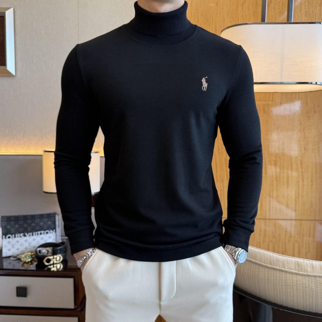 NO:600493,Paul - 2025ss autumn hot-selling cashmere high-neck long-sleeved T-shirt, made of customized high-grade cotton fabric, fashionable big-name element logo design, soft, delicate, comfortable and warm, made with multiple processes, a basic base layer shirt is indispensable in a man's wardrobe. It can be used to match various clothes anytime and anywhere to meet your daily needs. The design of the clothes is simple but not simple. Dear friends, hurry up and get it. Standard version, size M~3XL, can wear up to 190 pounds!  ,,tees,t-shirt,alexander wang19860909保罗 - 2025ss秋装大爆款羊绒高领长袖T恤,采用定制高级棉面料 时尚大牌元素logo设计,柔软细腻舒适保暖,多重工艺制作,男人的衣柜都少不了基础打底衫 随时随地都可以拿来搭配各种服饰 满足您日常生活需求 ,衣服设计简约而不简单 , 亲们赶紧入手 标准版型 尺码M~3XL 最大可穿190斤！,,tees，t-shirt,alexander wang,Men's clothing