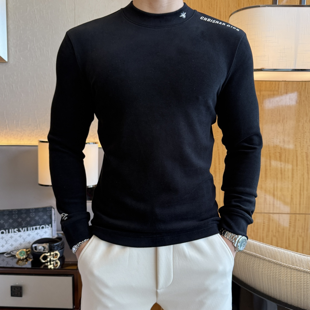 NO:649867,Dior - 2025ss autumn hot cashmere long-sleeved T-shirt, made of customized high-grade cotton fabric, fashionable big-name element logo design, soft, delicate, comfortable and warm, made with multiple processes, a basic base layer shirt is indispensable in a man's wardrobe. It can be used to match various clothes anytime and anywhere to meet your daily needs. The design of the clothes is simple but not simple. Dear friends, hurry up and get it. Standard version, size M~3XL, can wear up to 190 pounds!  ,,dior,tees,t-shirt,alexander wang19860909迪奥 - 2025ss秋装大爆款羊绒长袖T恤,采用定制高级棉面料 时尚大牌元素logo设计,柔软细腻舒适保暖,多重工艺制作,男人的衣柜都少不了基础打底衫 随时随地都可以拿来搭配各种服饰 满足您日常生活需求 ,衣服设计简约而不简单 , 亲们赶紧入手 标准版型 尺码M~3XL 最大可穿190斤！,,dior,tees，t-shirt,alexander wang,Men's clothing