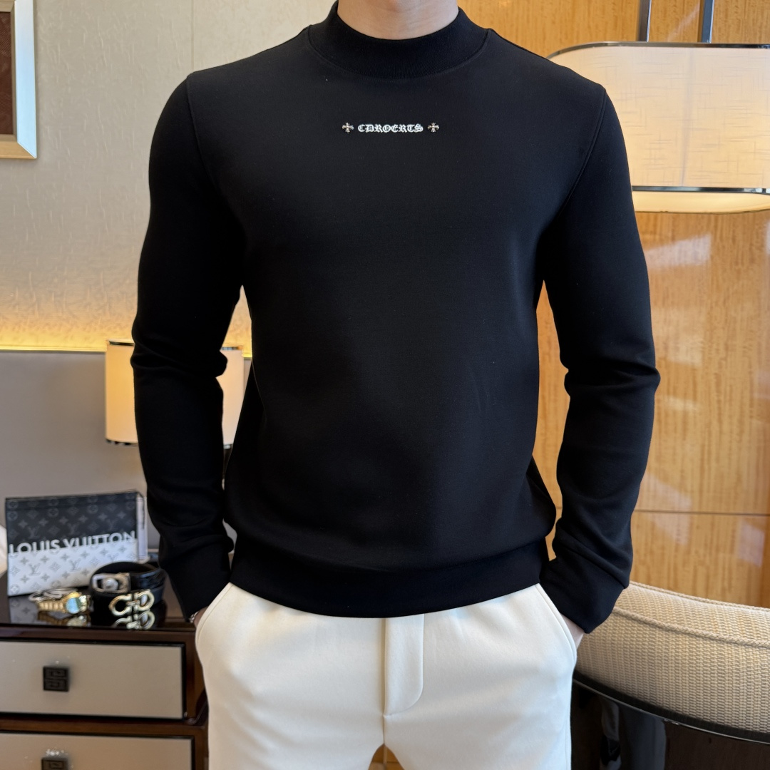 NO:601436,Croxin - 2025ss hot new style in autumn, the highest version of fashionable pullover cashmere sweatshirt, a classic that must be released every year. Favored and respected by major stars, it selects high-end European cotton blended fabrics, made with heavy craftsmanship, original hardware accessories logo design, soft and smooth, and dense texture!  Stylish upper body!  One of the impeccable must-have styles for autumn!  M-3XL,,chrome hearts,hoodie,sweatshirts,alexander wang19860909克罗芯- 2025ss秋季大爆新款,最高版本时尚套头羊绒卫衣、每年必出的经典之作.受各大明星的青睐推崇,精选高端欧棉混纺面料,重工艺制作,原版五金辅料logo设计,柔软顺滑,质地密实！上身时尚有型！秋季无可挑剔必选款式之一！M-3XL,,chrome hearts,hoodie,sweatshirts,alexander wang,Men's clothing