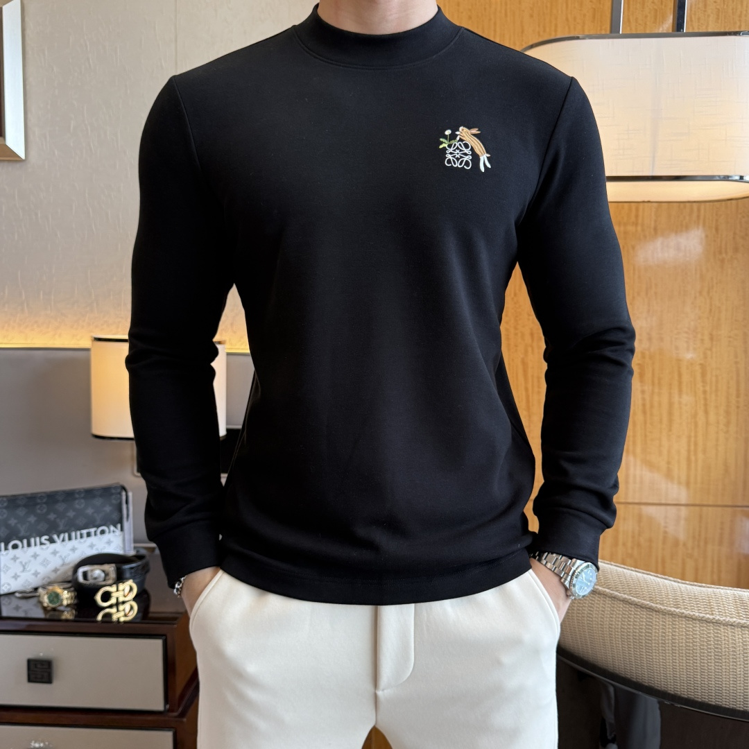 NO:607847,Luo Yiwei - 2025ss autumn popular cashmere long-sleeved T-shirt, made of customized high-grade cotton fabrics, fashionable big-name element logo design, soft, delicate, comfortable and warm, made with multiple craftsmanship, a basic base layer shirt is indispensable in a man's wardrobe. It can be used to match various clothes anytime and anywhere to meet your daily needs. The design of the clothes is simple but not simple. Dear friends, hurry up and get it. Standard version, size M~3XL, can wear up to 190 pounds!  ,,tees,t-shirt,alexander wang19860909罗薏葳 - 2025ss秋装大爆款羊绒长袖T恤,采用定制高级棉面料 时尚大牌元素logo设计,柔软细腻舒适保暖,多重工艺制作,男人的衣柜都少不了基础打底衫 随时随地都可以拿来搭配各种服饰 满足您日常生活需求 ,衣服设计简约而不简单 , 亲们赶紧入手 标准版型 尺码M~3XL 最大可穿190斤！,,tees，t-shirt,alexander wang,Men's clothing
