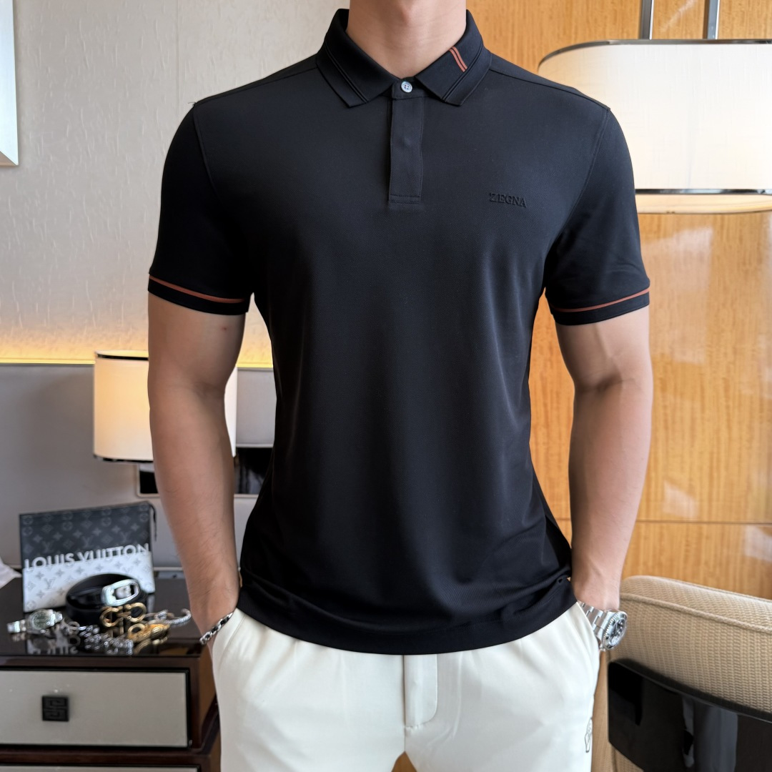 NO:858121,Zegna - 2026ss New Year of the Horse spring and summer new polo collar short-sleeved series. Selected high-quality double mercerized pique cotton fabrics, fashionable big-name element logo design, awesome upper body shape, fine, comfortable and breathable fabrics, super good-looking and a must-have for fashionable men with any combination!  Sizes M-3XL can fit up to 200 pounds!  ,,zegna,T-shirt,19860909杰尼娅 - 2026ss马年春夏新款polo领短袖系列.精选优质双丝光珠地棉面料,时尚大牌元素logo设计,上身版型超赞,面料细腻舒适透气,随意搭配都超级好看时尚型男必备款哦！尺码M-3XL 最大可穿200斤！,,zegna,T-shirt,,Men's clothing