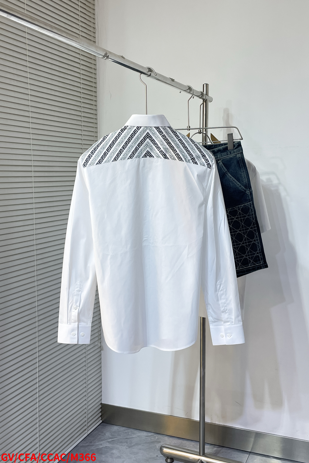 Luxurious Long-Sleeved Cotton Shirt: High-End Fashion Aesthetic Design, Noble Materials, Exquisite Details. - 图片 2