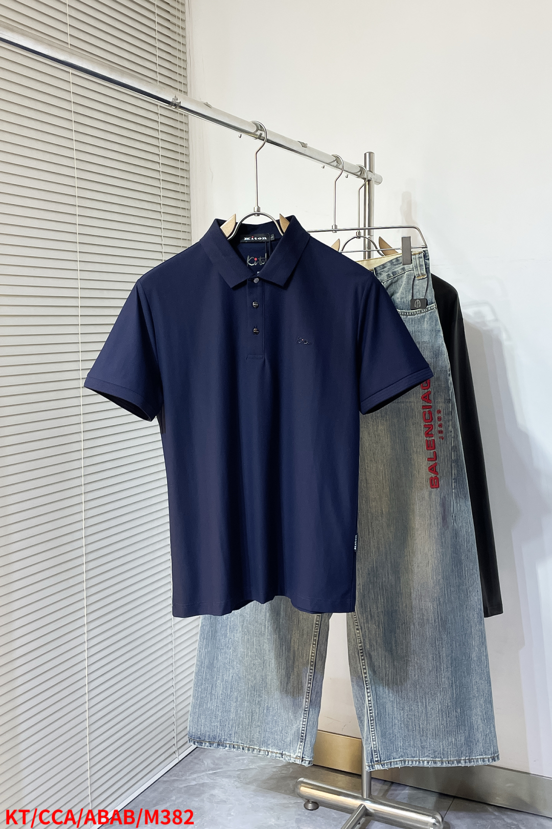 Luxurious Kiton Polo Shirt for Stylish Gentlemen – Zenium Collection - 图片 1