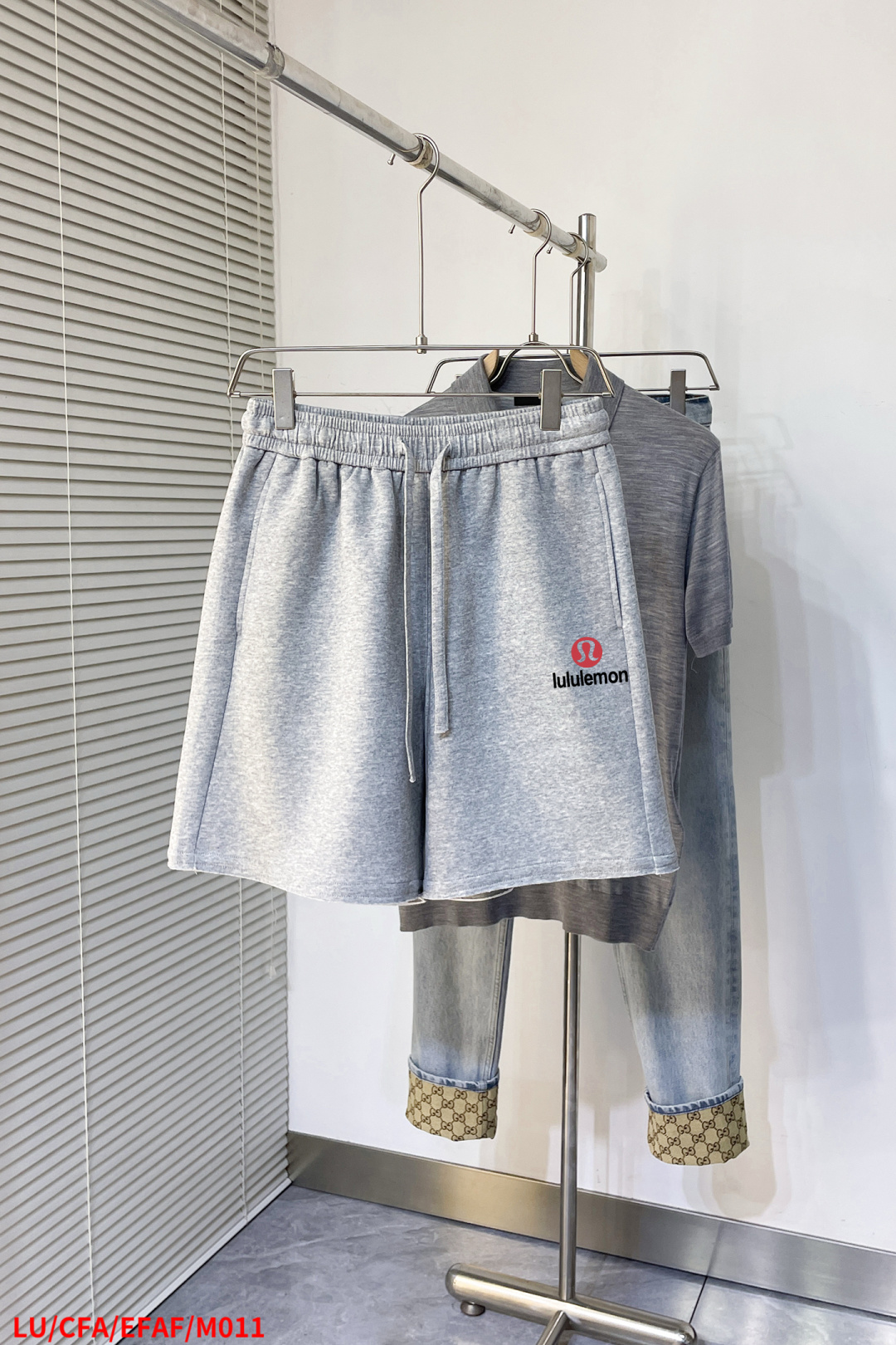 “Modern Attitude: New Spring and Summer Shorts in Thin Composite Fabric”